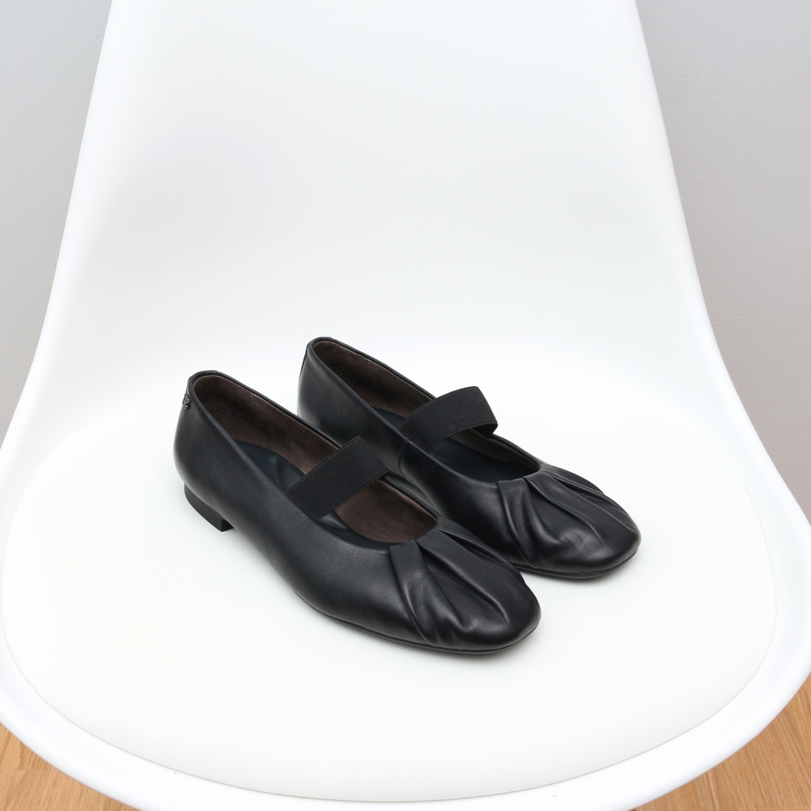 Women’s Paul Green Vail Flat Black Soft Leather Mary Jane Ballet US6 UK3.5 EU36