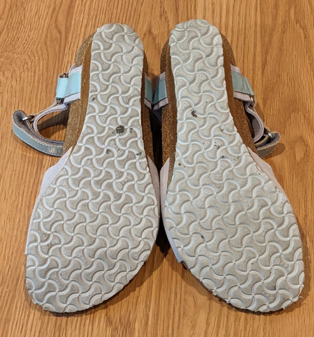 Papillio Birkenstocks Cork Wedge Sandals Size 38 EU (7 US) Narrow