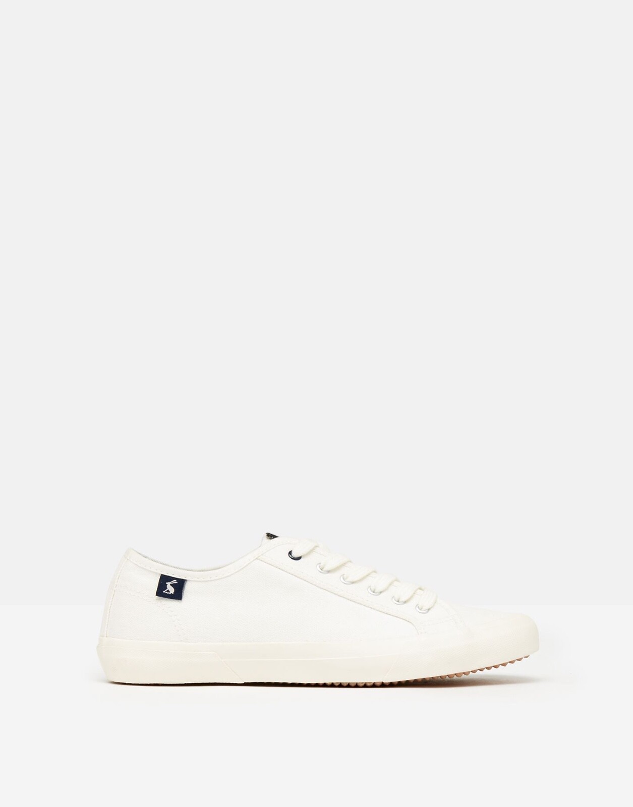 Women Joules USA White Organic Coast Pump Lace Up Sneakers Size US 6 Euro 37 NEW