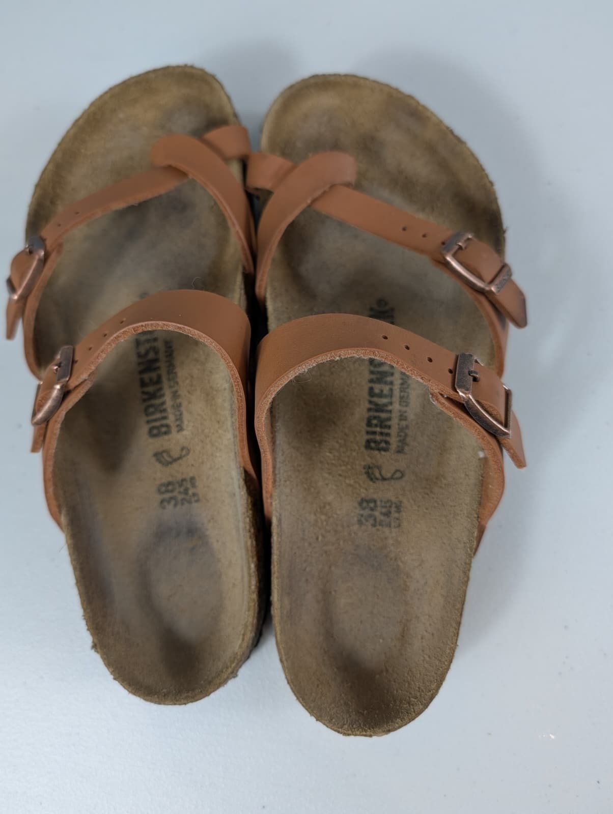 Birkenstock Mayari sandals in light brown women’s size 7