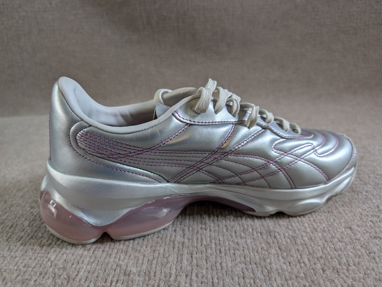 PUMA Cell Dome King ML x Dua Lipa Silver Purple Women’s Sneaker Shoes Size 10