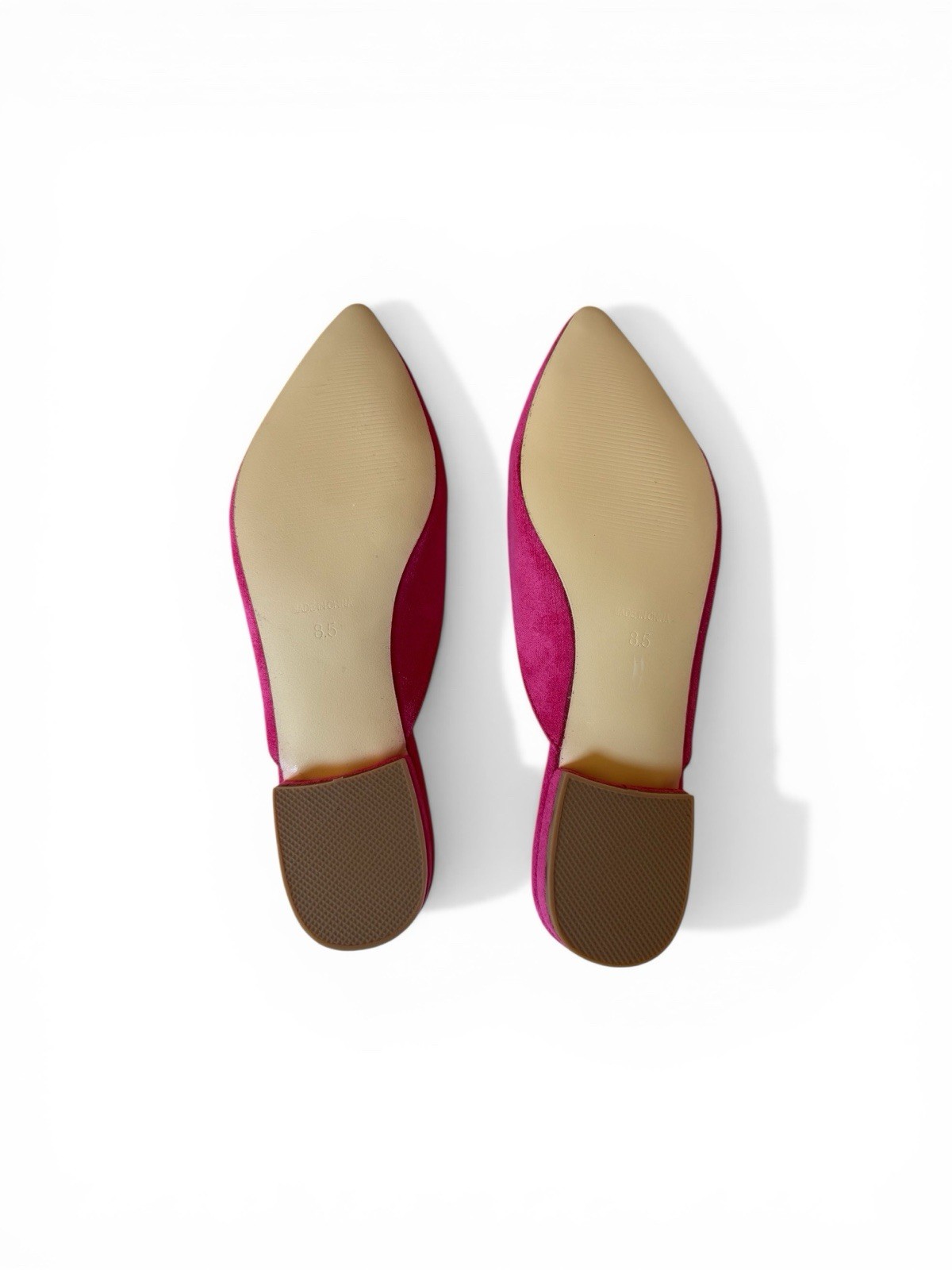 Divanne Women’s Sz 8.5 Faux Suede Fuchsia Mules