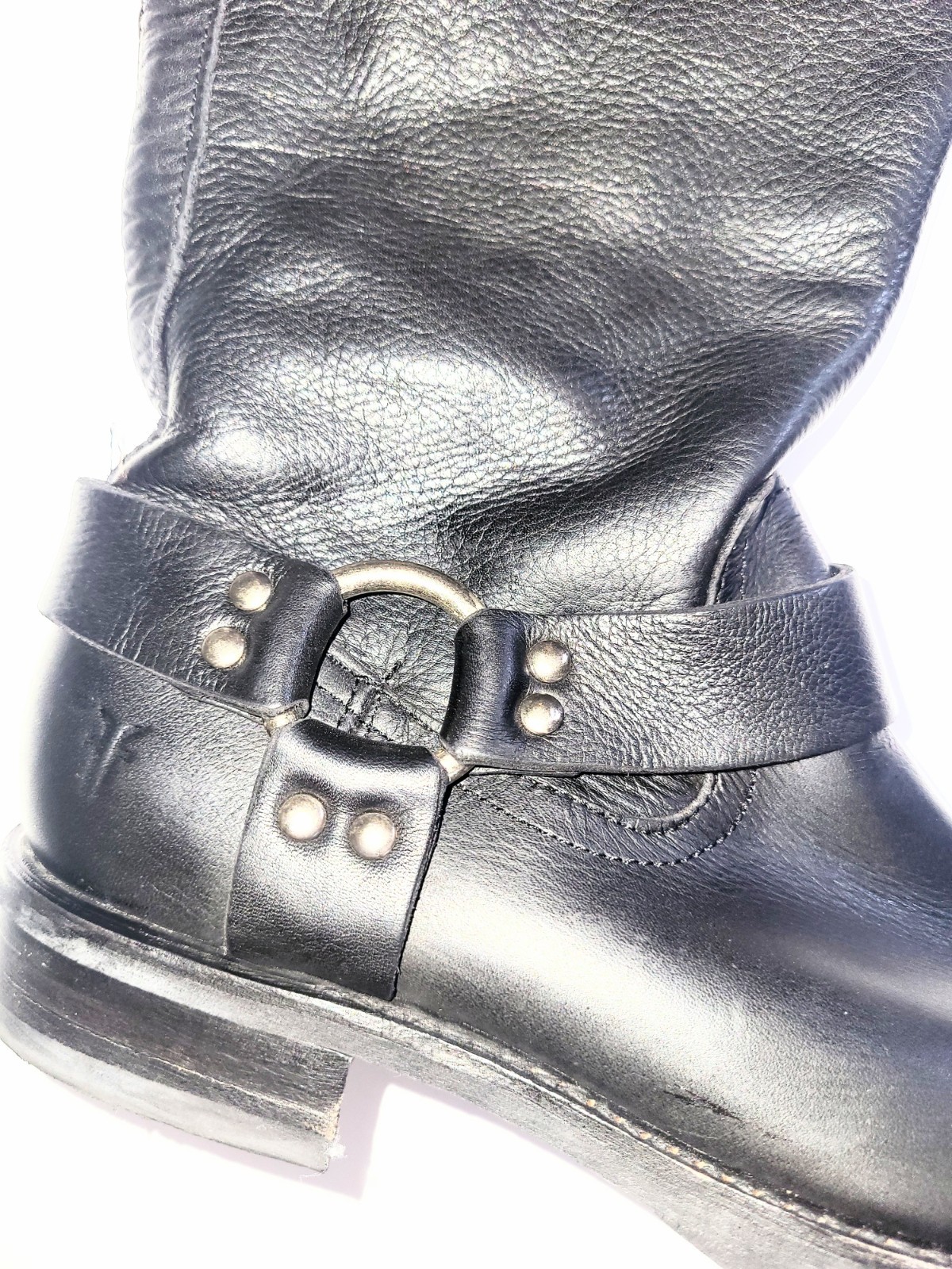 Frye Veronica Rare 2 Way Over The Knee Harness Moto Biker Riding Boots 7.5 B
