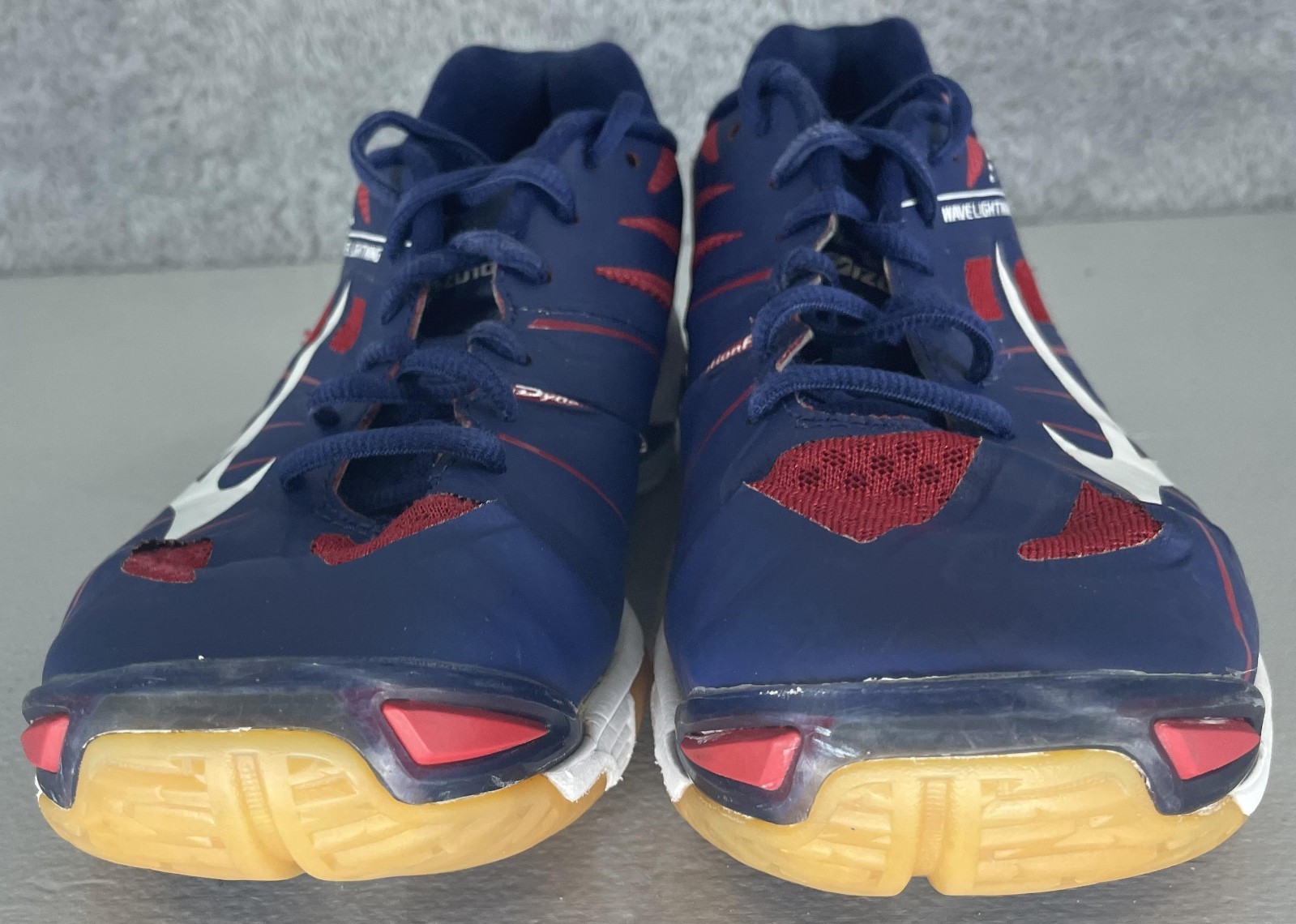 Mizuno Women’s Wave Lightning Z Indoor Volleyball Shoes Red/Blue US Size W 8