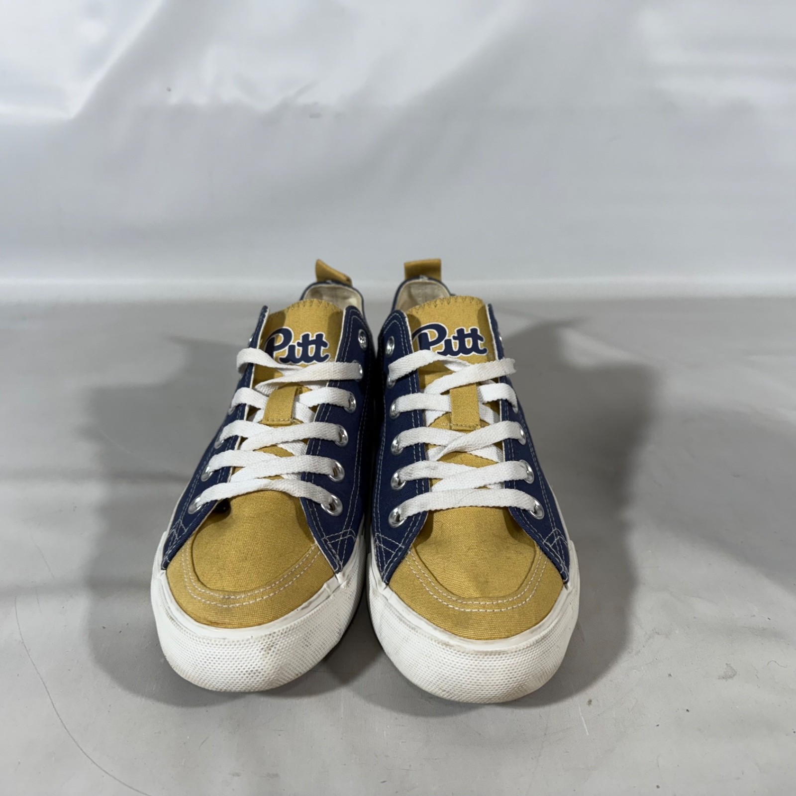 Skicks Pitt University College Sneakers Lace Shoes Unisex Adult Women Size 8 N