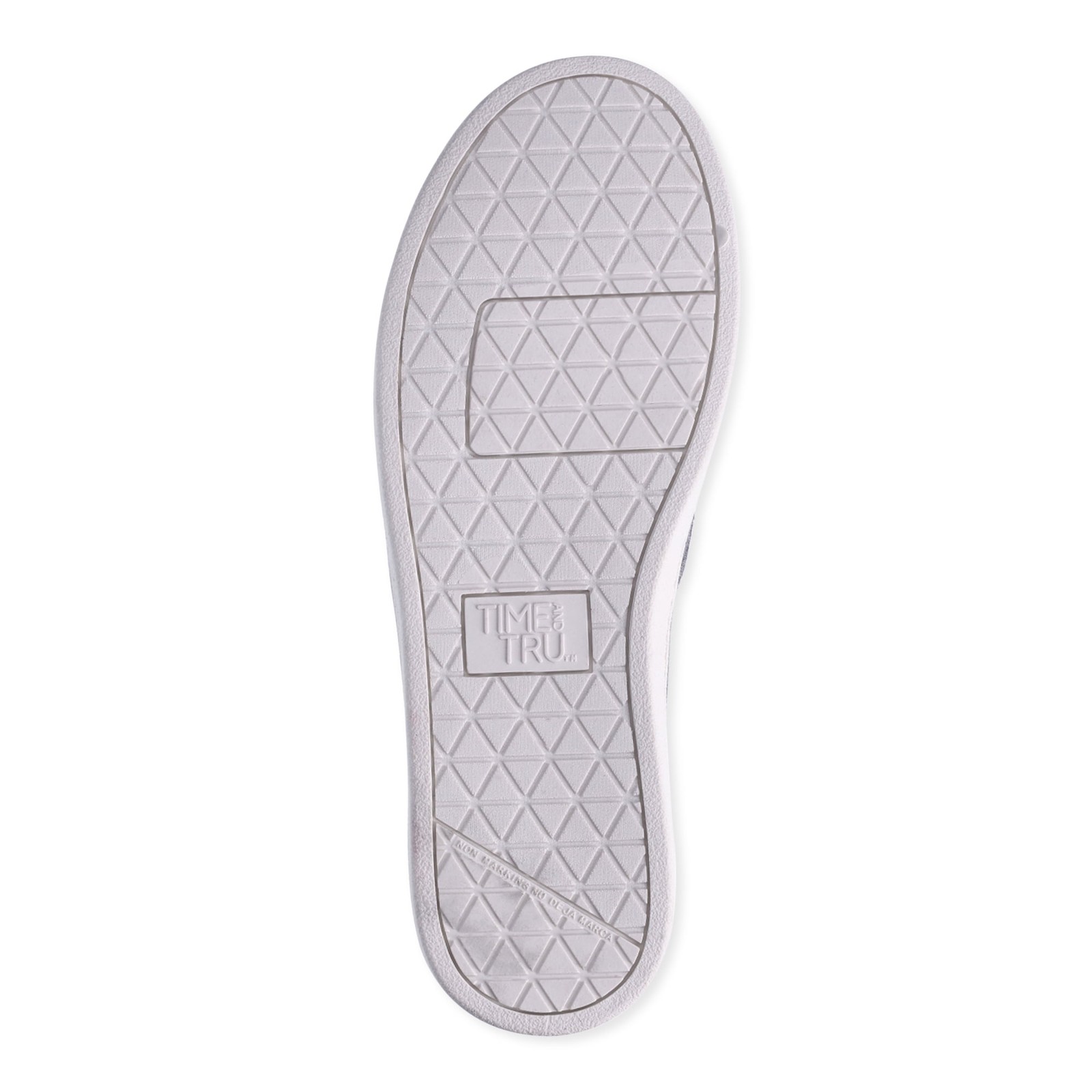 Time and Tru Women’s Gray Slip-On Moc Toe Canvas Surf Sneakers Shoes: 6-11