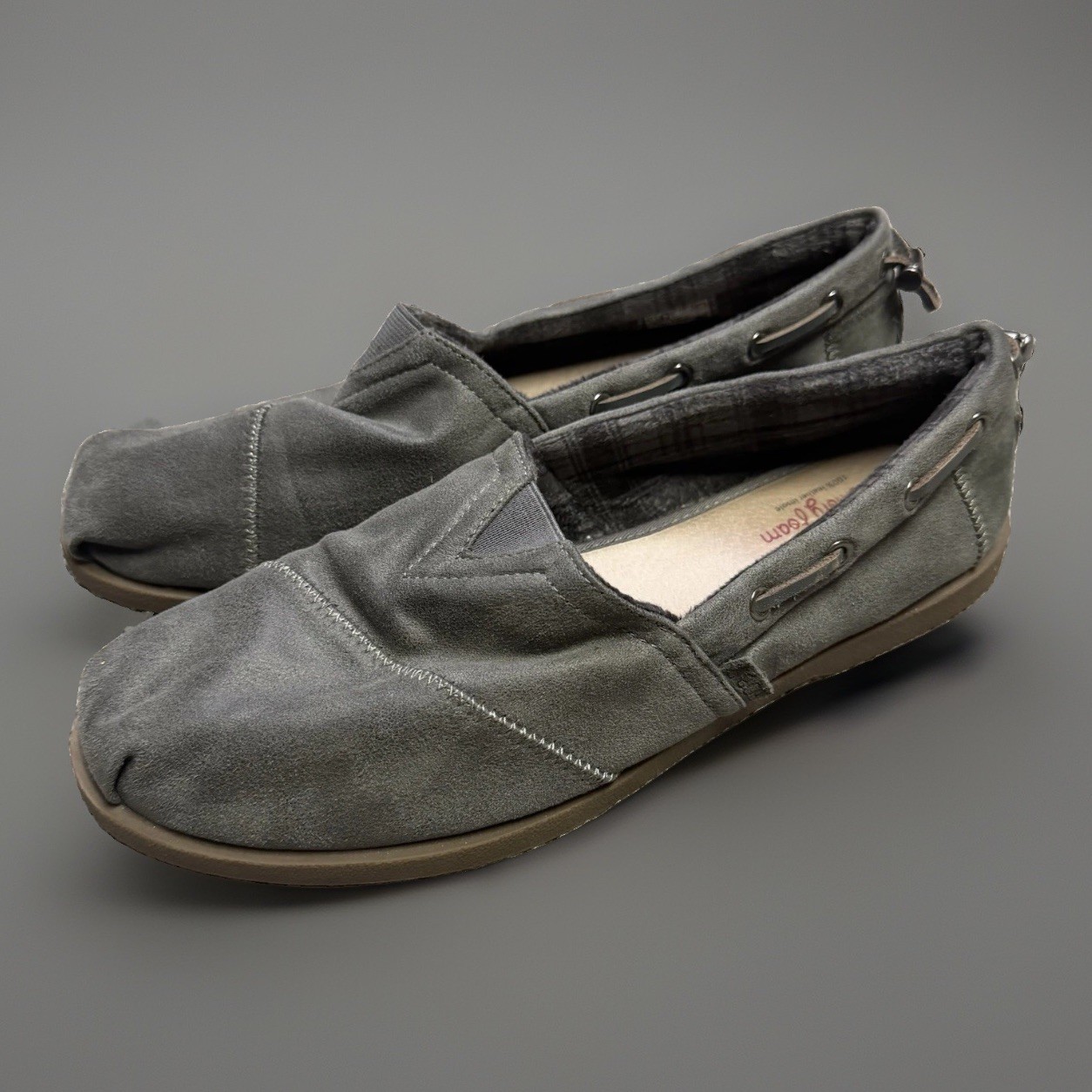 BOBS by Skechers Chill Lux Loafers Women’s 10 Brown Memory Foam Slip On