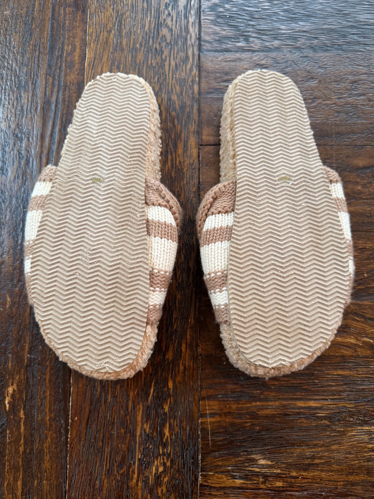Haven Well Within Twisted Sweaterknit Slides Womens 10 Ivory Cashmere Blend NWOB