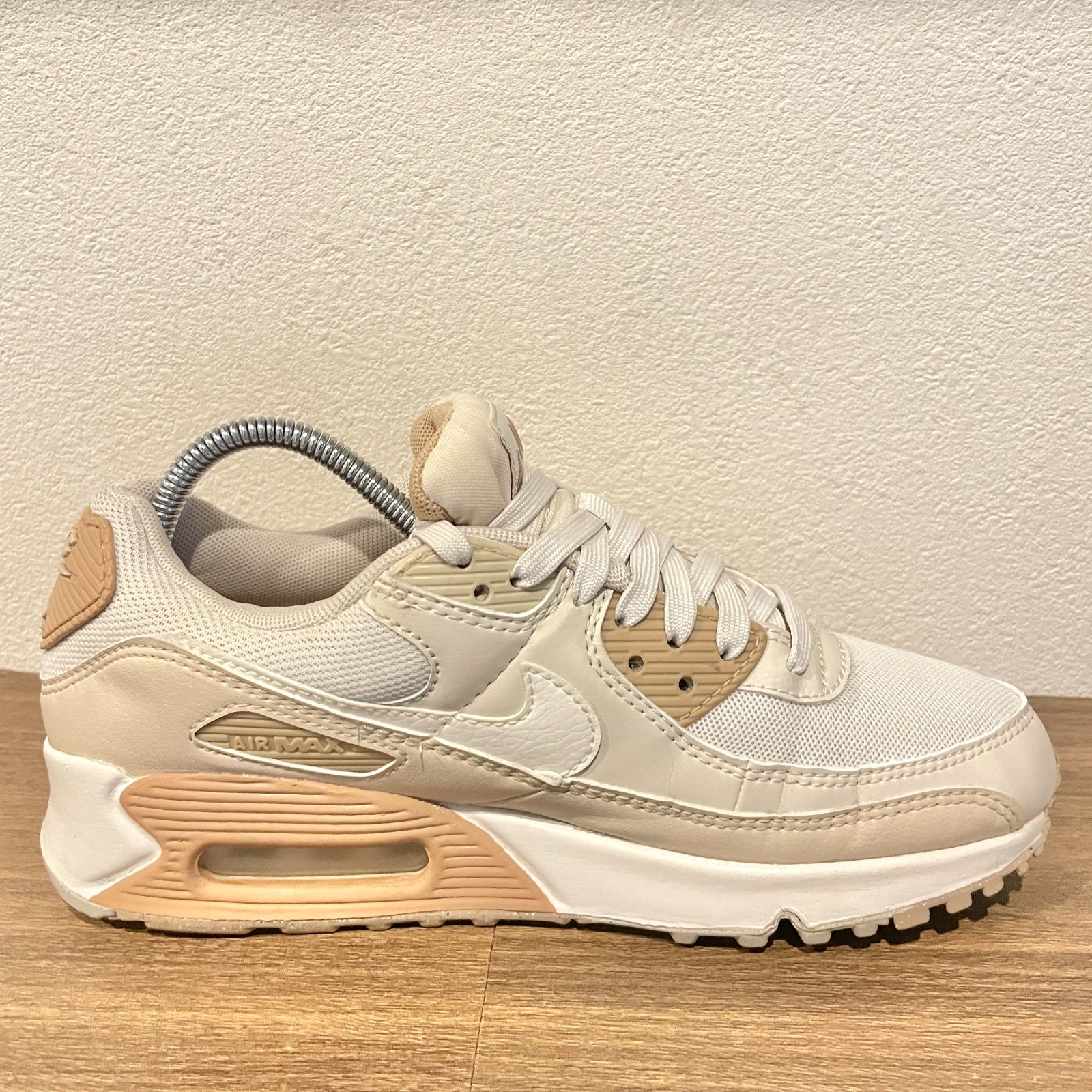 Size 7.5 – Nike Air Max 90 Phantom Light Orewood Brown W DH8010-004