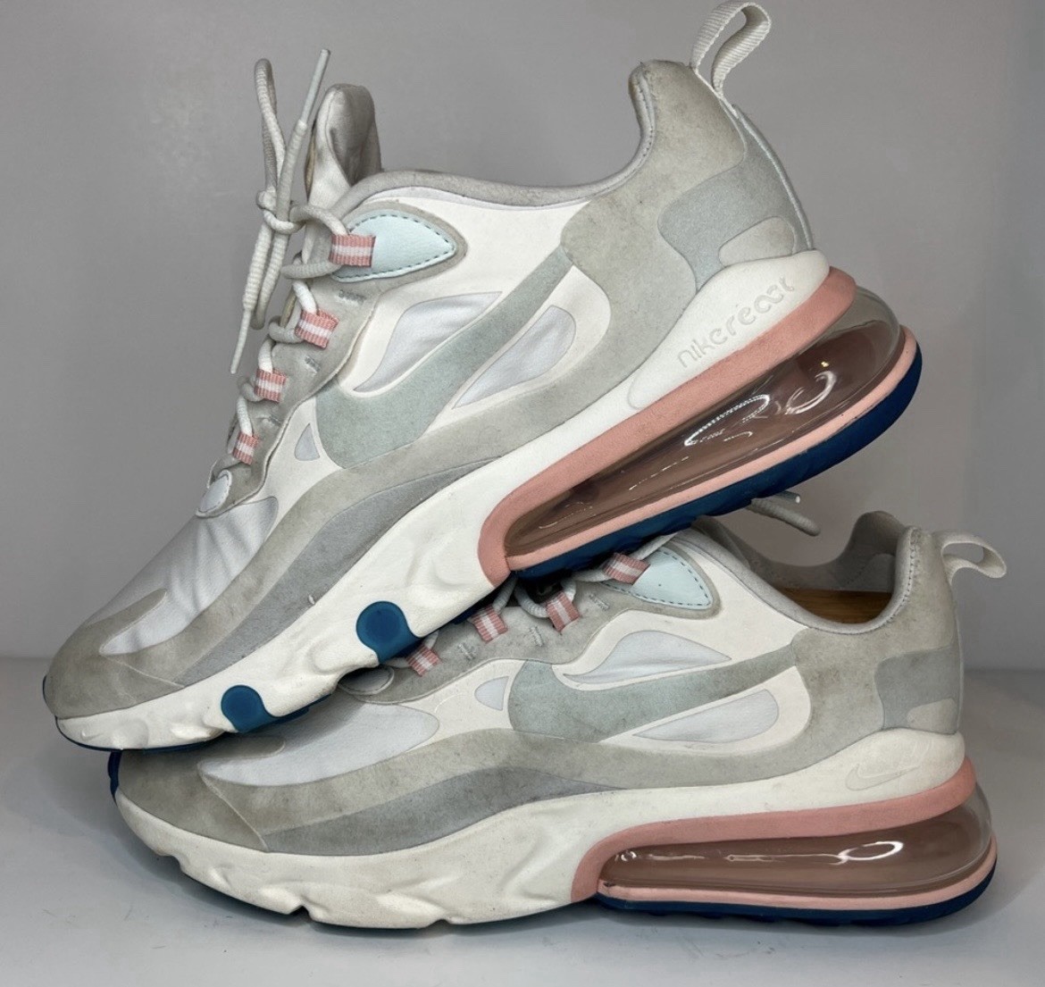 Nike Air Max 270 React American Modern Summit White AO4971-100 – US Sz 10
