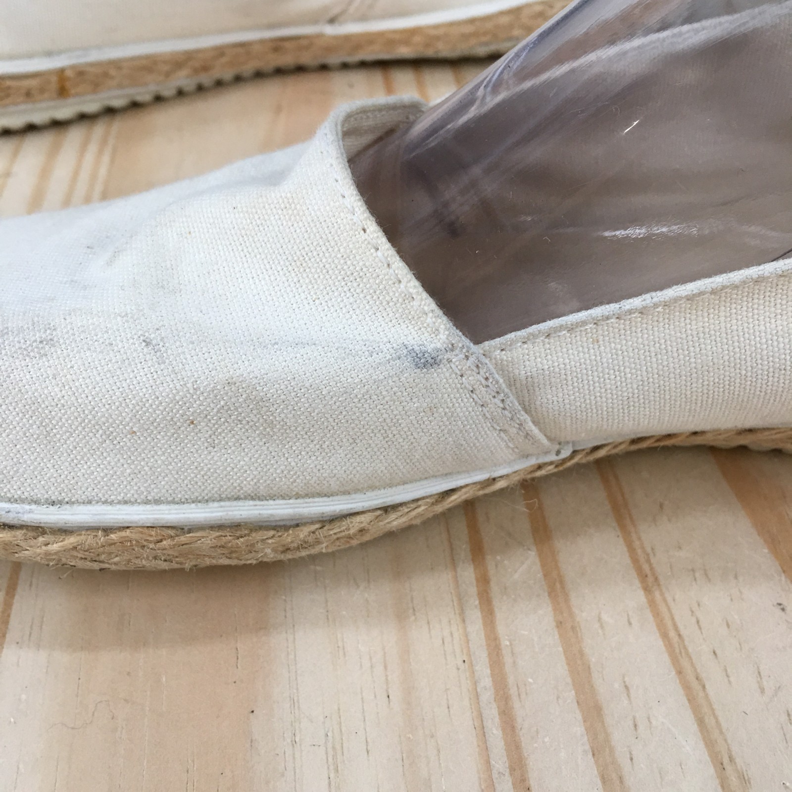 Grasshoppers Shoes Womens 8.5 M Casual Slip On Espadrille Loafer Flats White