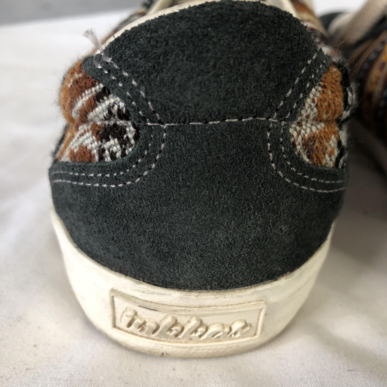 Inkkas Shoes Womens Size 10 Multicolor Canvas Geometric Low Top Sneaker