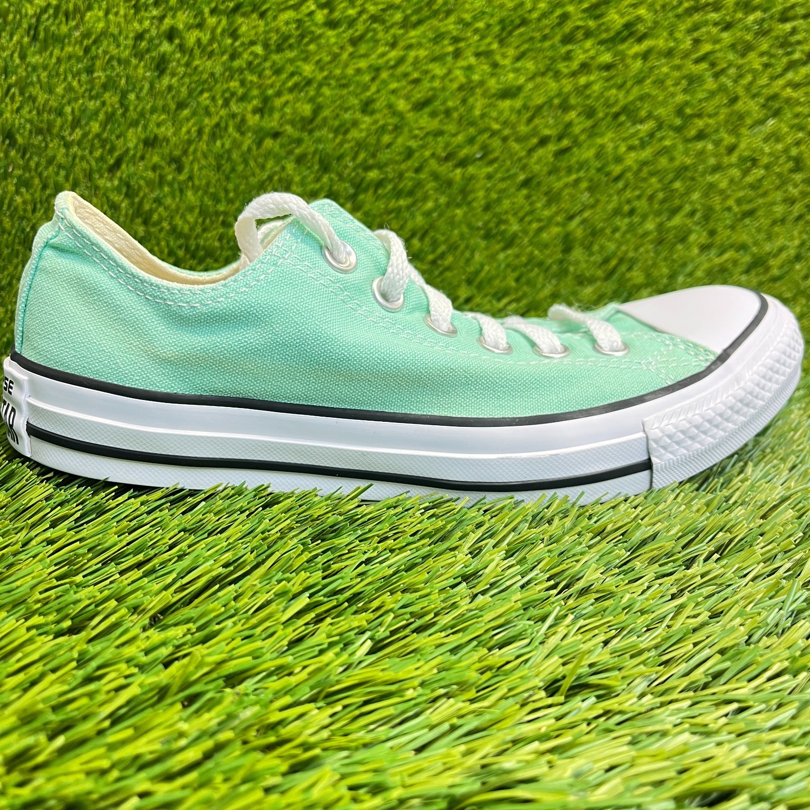 Converse Chuck Taylor All Star Ox Low Womens Size 7 Green Athletic Shoes Sneaker