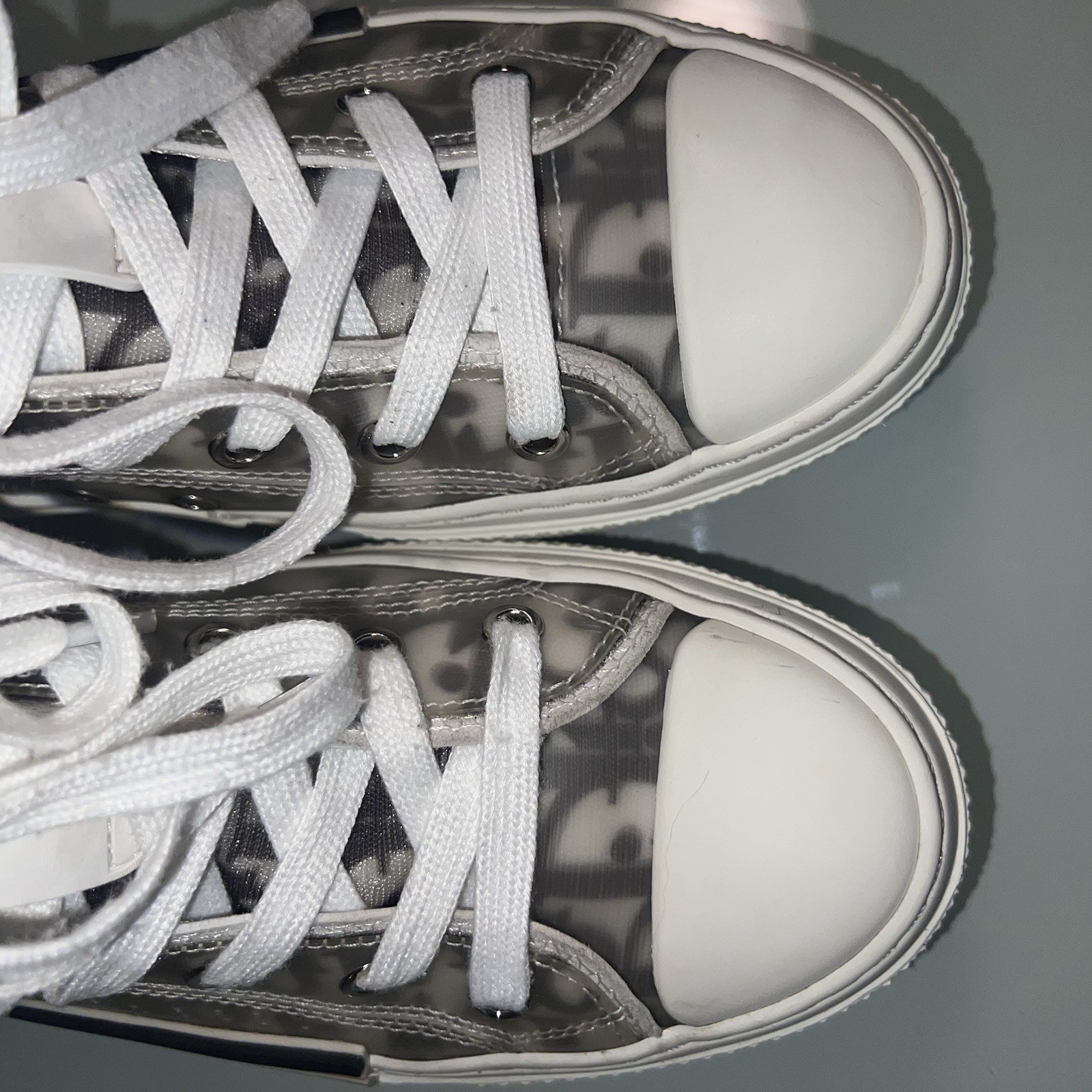Christian Dior B23 High Top Women’s Designer Sneaker 37 Size 7