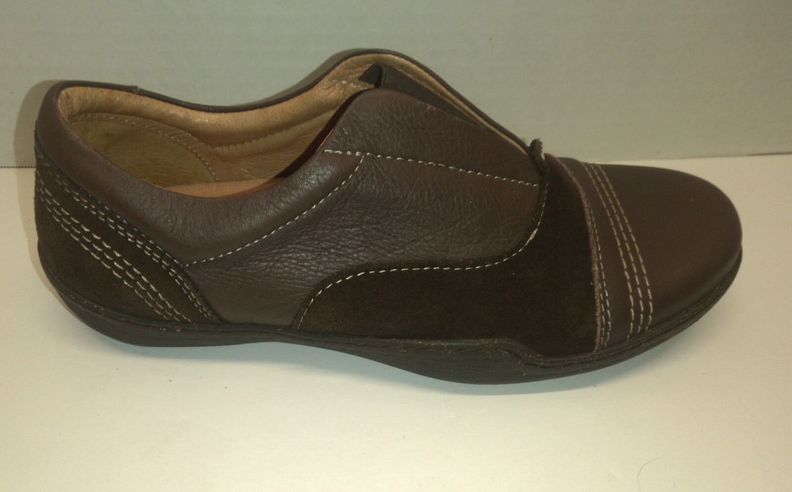 Sanita Brown Leather Comfort Recycled Shoes – Women’s Size 39/US 8 **PORTUGAL**