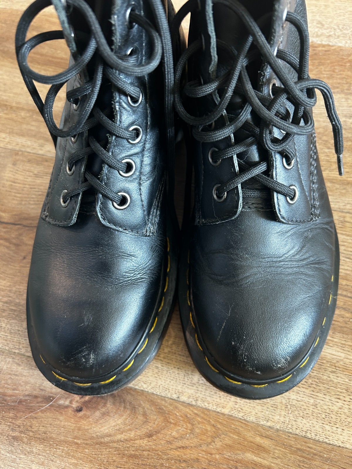 Dr. Martens 1460 Nappa Black Leather 8-Eye Boots | Women’s US 7 / UK 5 / EU 38