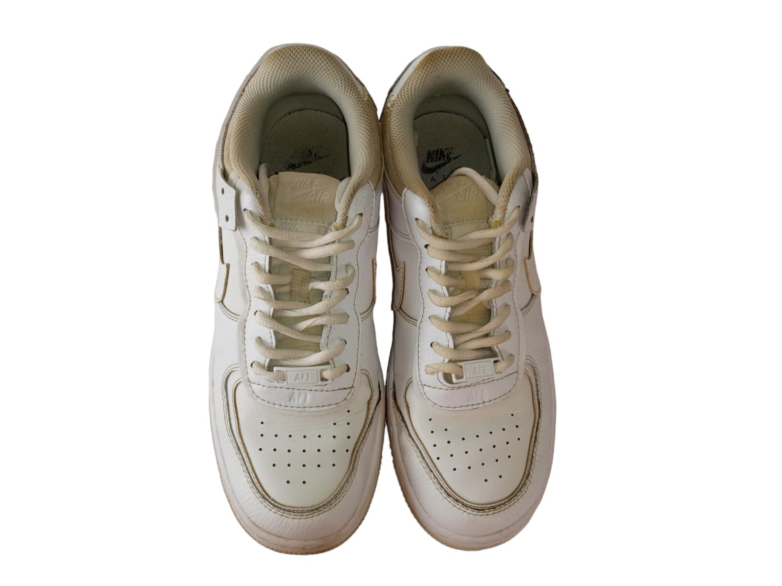 Nike AF1 Air Force 1 Low Women Sz 9.5 Triple White Athletic Comfort Sneaker