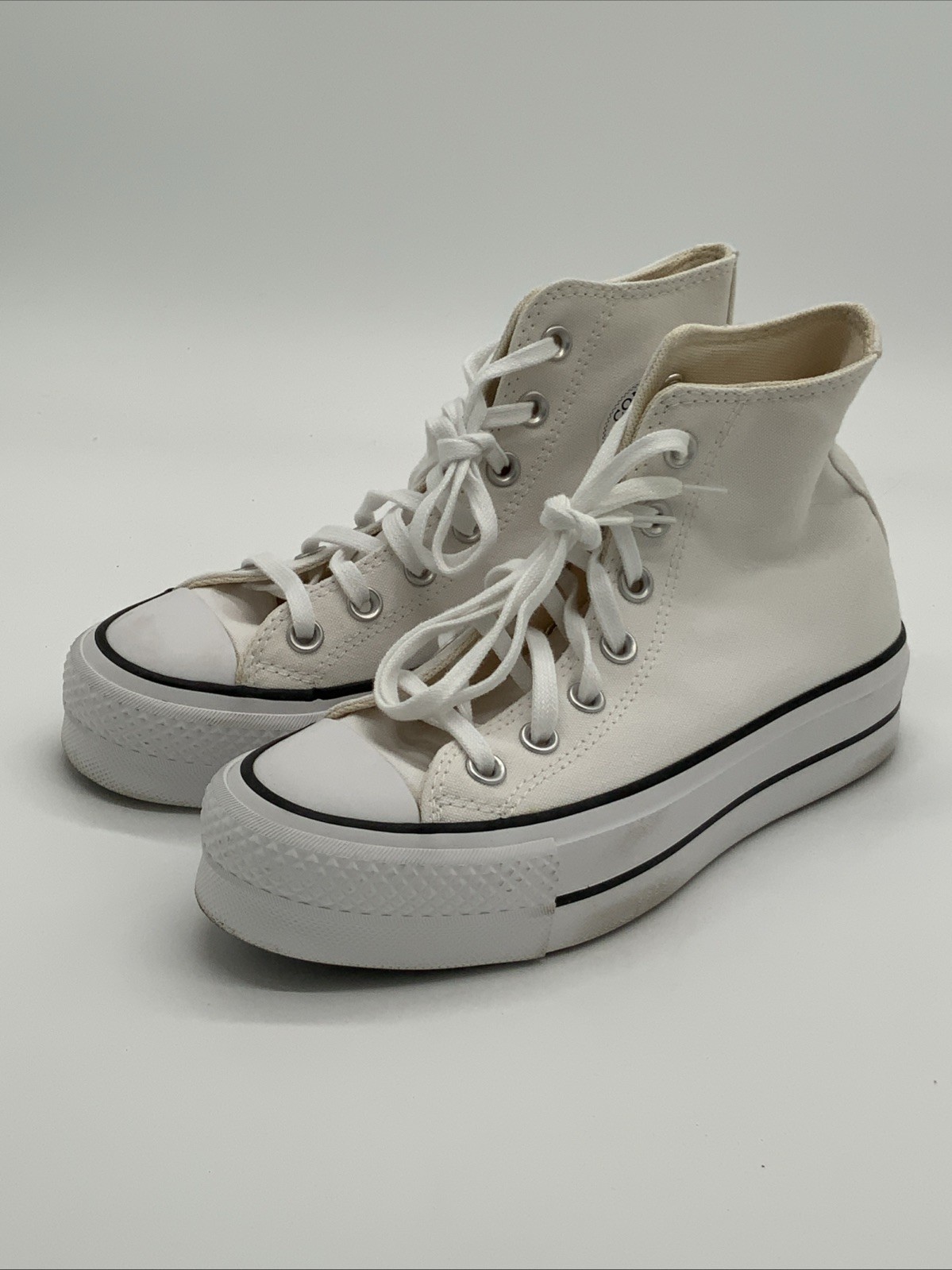 Converse Chuck Taylor All Star Platform High White/Black Women Size 5 560846C