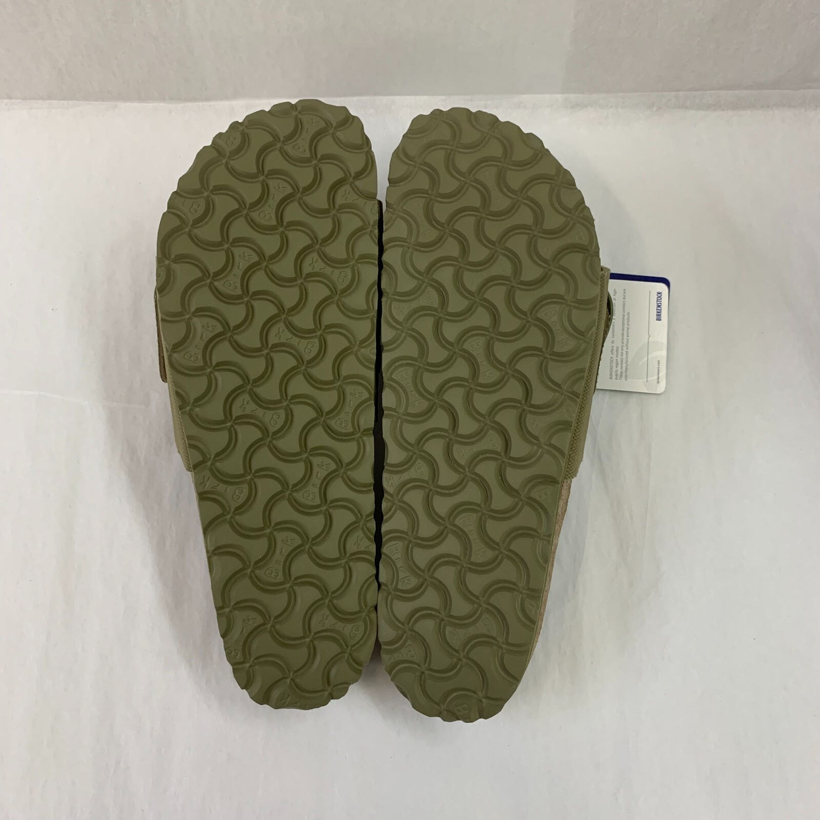 Birkenstock New w/o Box Madrid Vegan Big Buckle Faded Khaki Textile N SelectSize