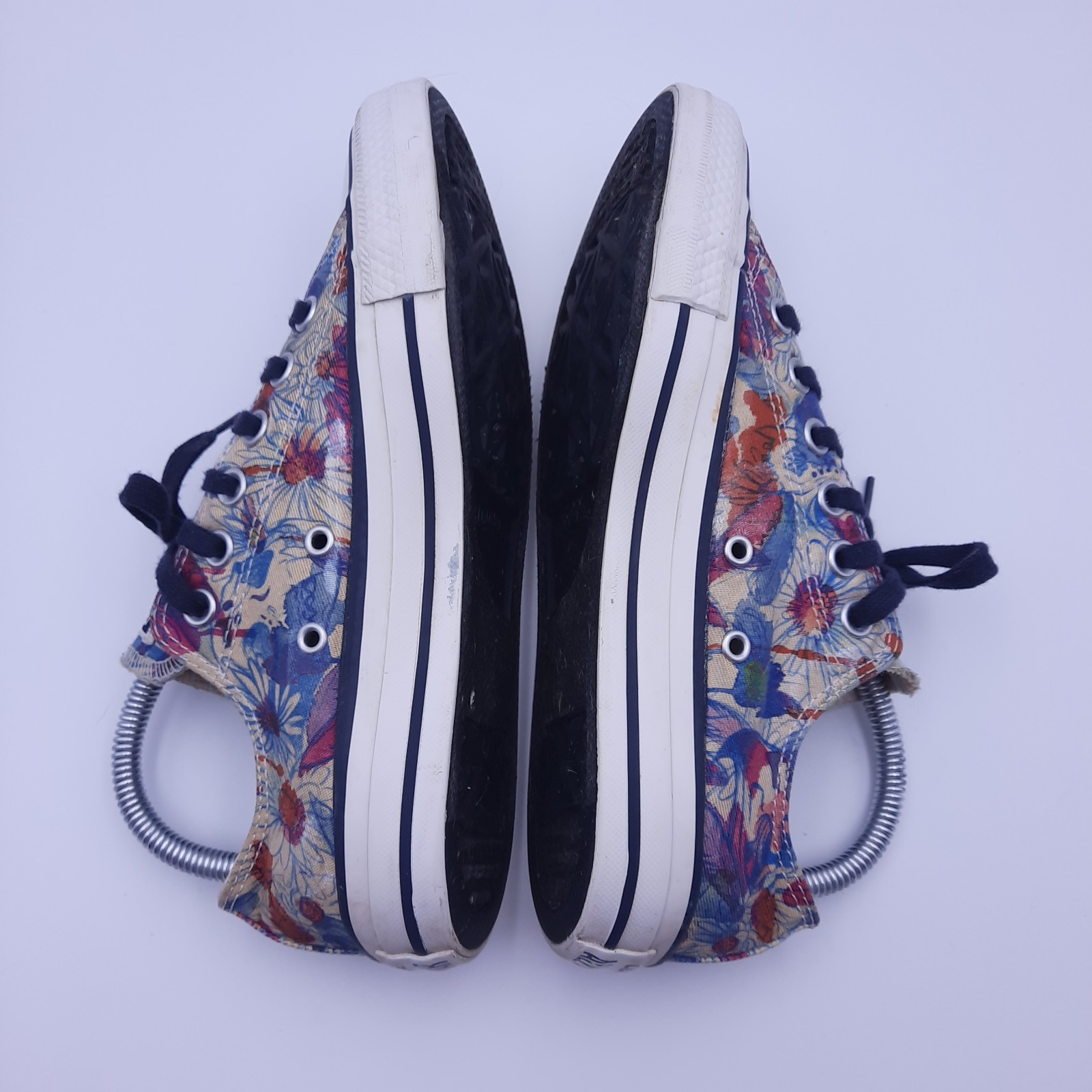 Converse All Stars Chuck Taylor Flower Pattern Womens Size 7