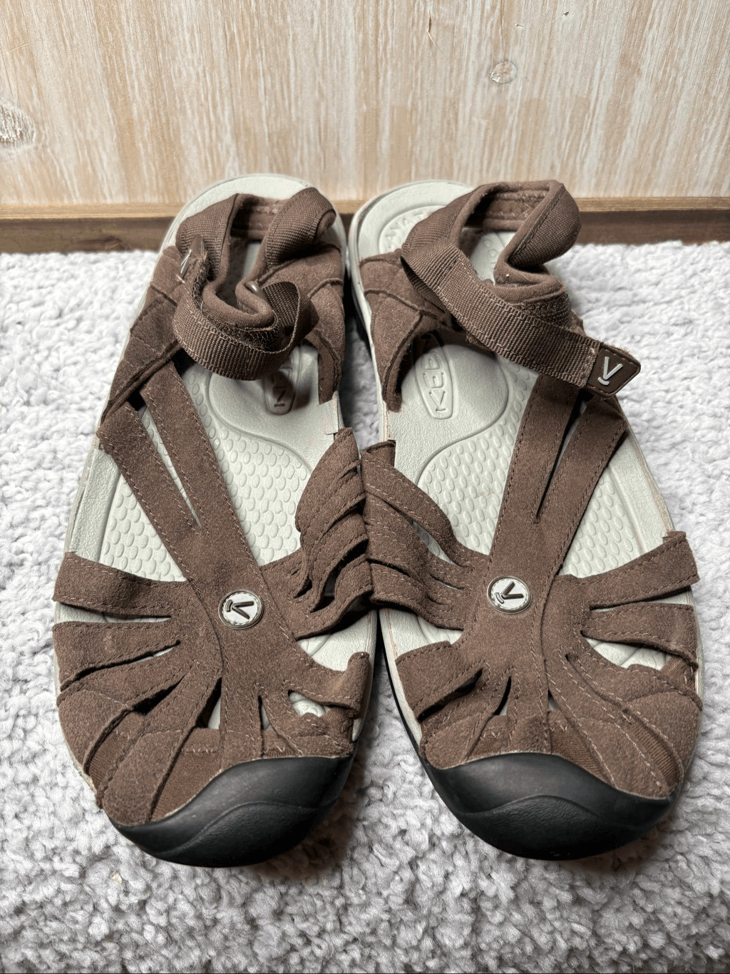 KEEN Rose Brown Sport Sandals Women’s Closed Toe Outdoor Hiking Water Shoes Size