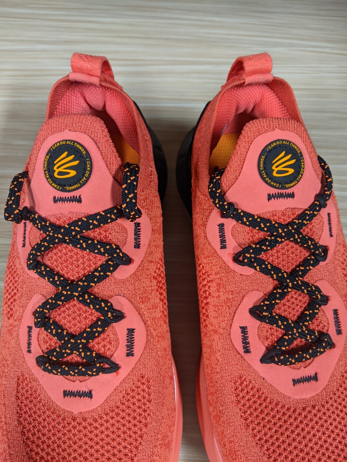Under Armour Curry Flow Go Red Running Shoes 3023814-604 Women’s Size 6 NWOB