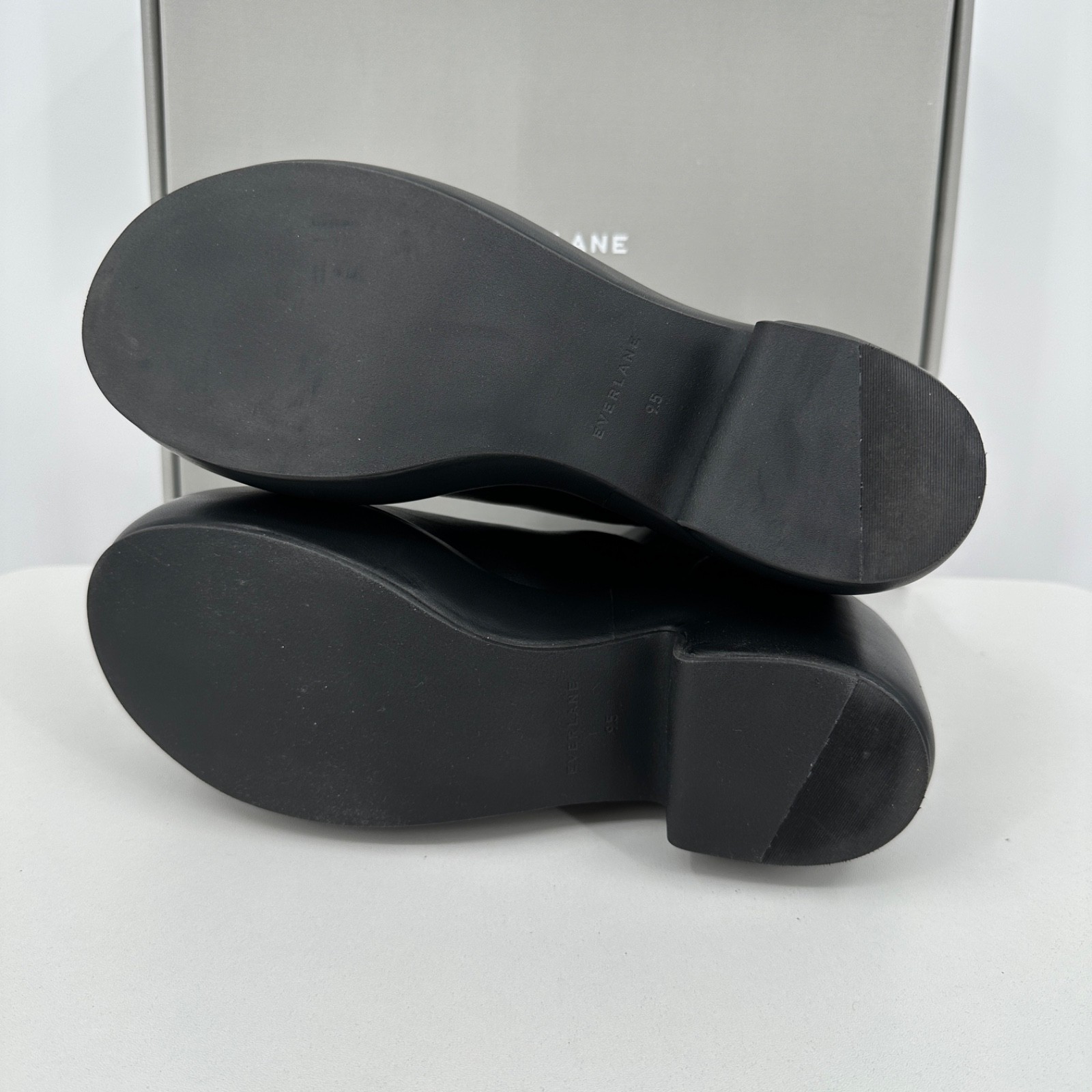 Everlane The Puffa Boot in Black size 9.5 Chelsea Ankle 3.25″ Chunky Platform