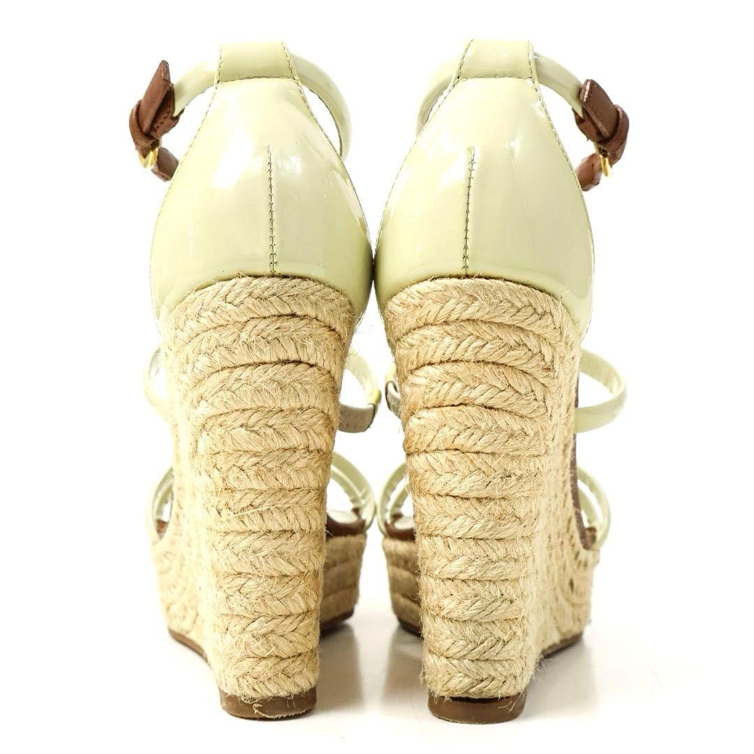 Louis Vuitton Sandals Shoes Monogram Flower EU 37 US 7 Off White Authentic