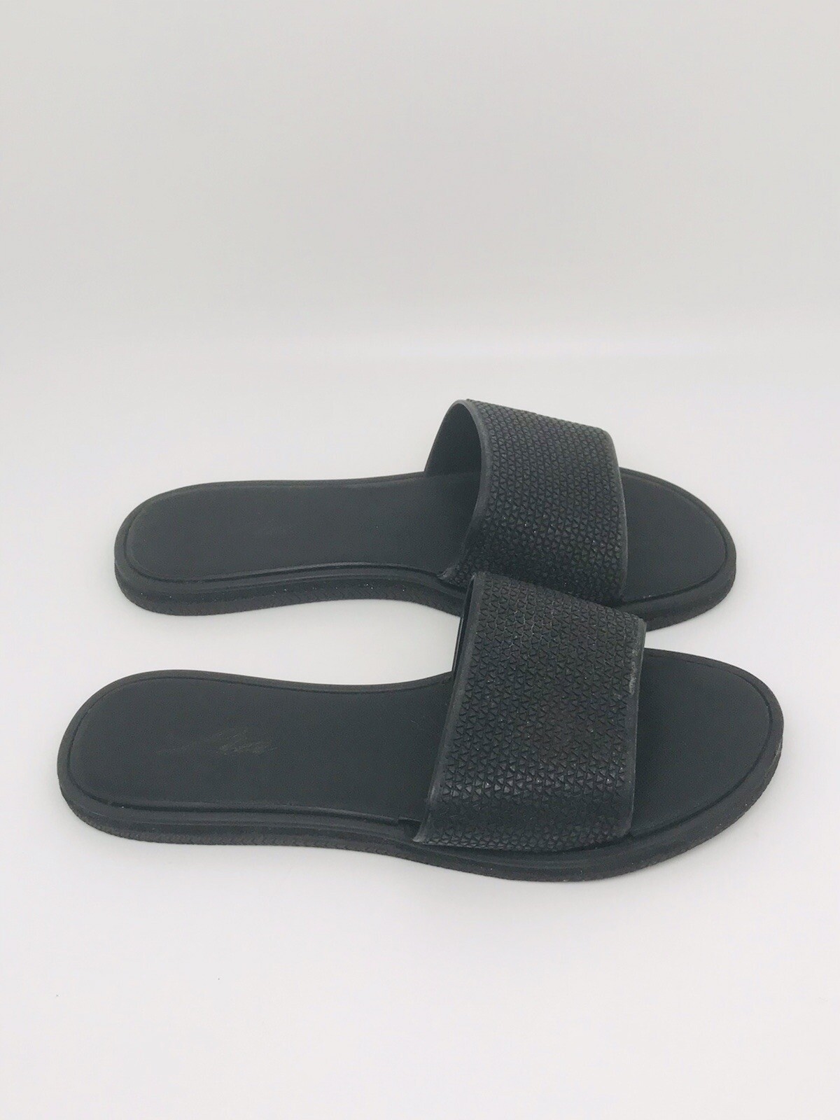 Lia Sandals Woman Black Size 10 ( Used ) …