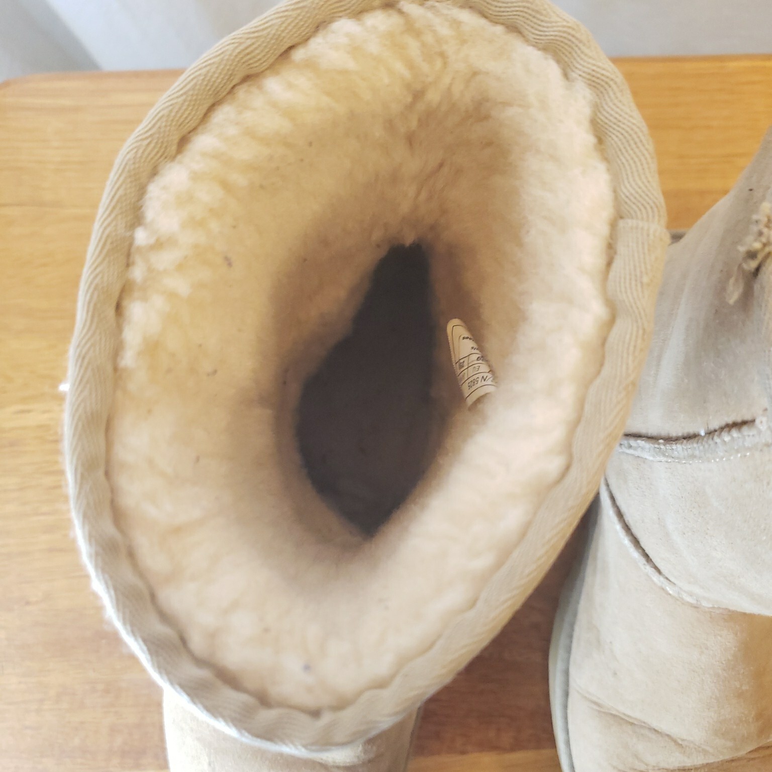 Ugg Boots 7 Left 8 Right Women Light Tan Mismatched Size