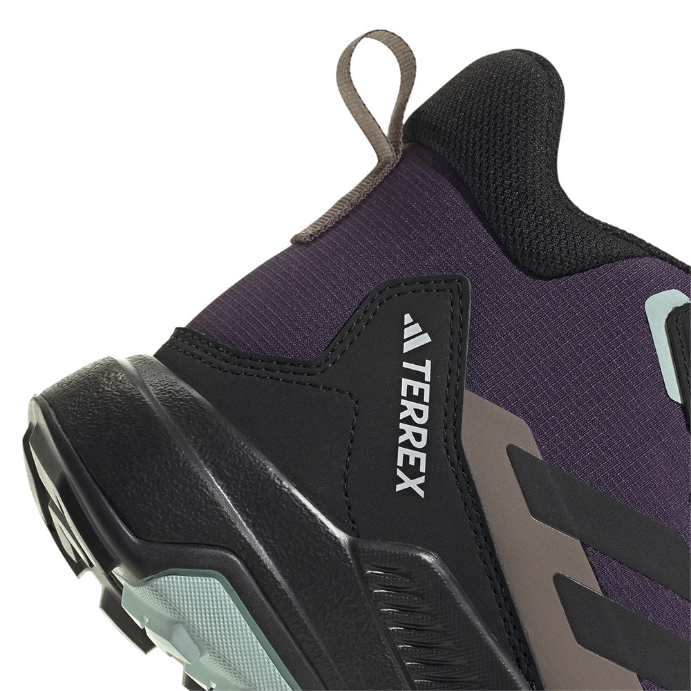 adidas Terrex Anylander Mid Rain.Rdy Hiking Womens Purple Sneakers Athletic Sho