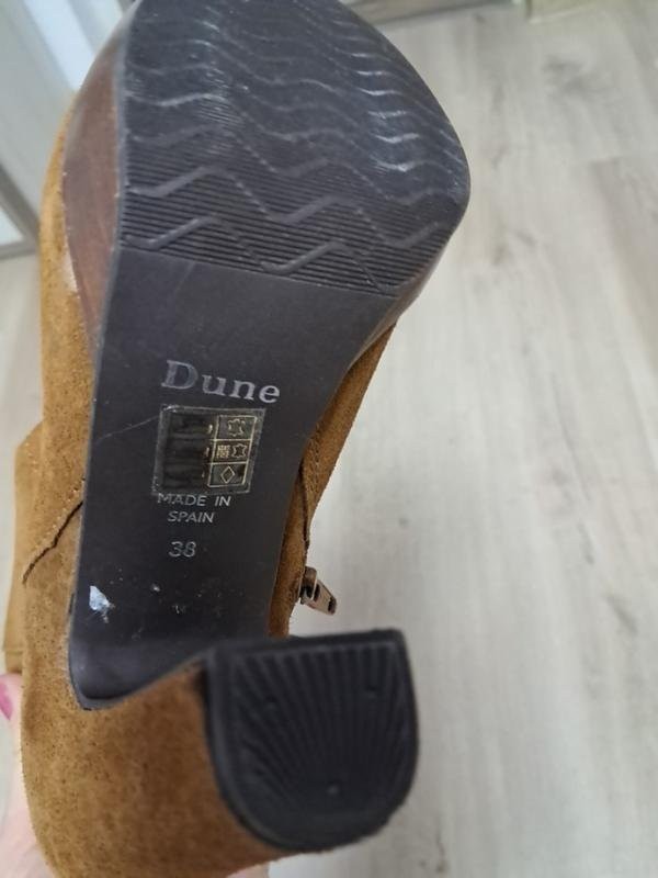 women dune boots multicolor suede 37