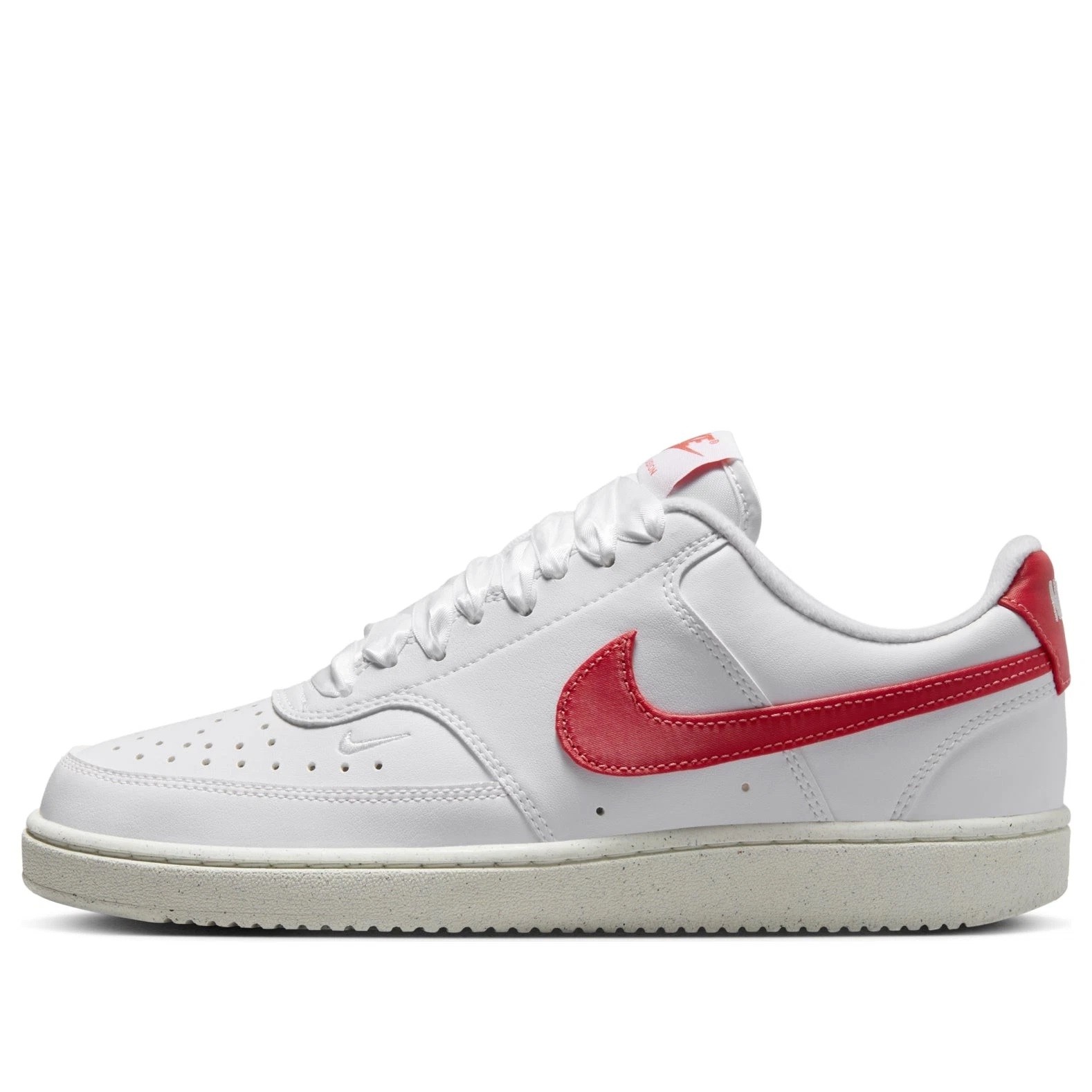 Nike HV5246-100 White Ember Court Vision Low Next Nature Women Leather Sneakers