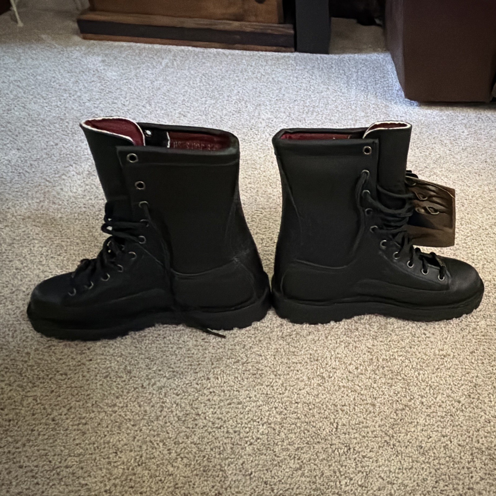 Danner INS Olympic 69410 GTX Gore-Tex Black Leather Lace-Up Mid-Calf Boot 6.5M