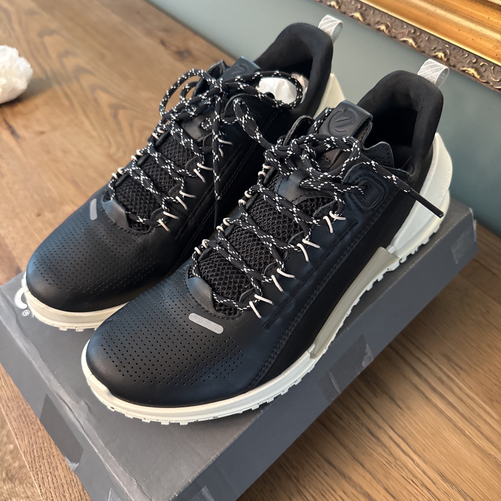 ECCO Women’s BIOM 2.0 LUXURY Sneaker in Black, US 10-10.5 EU 41