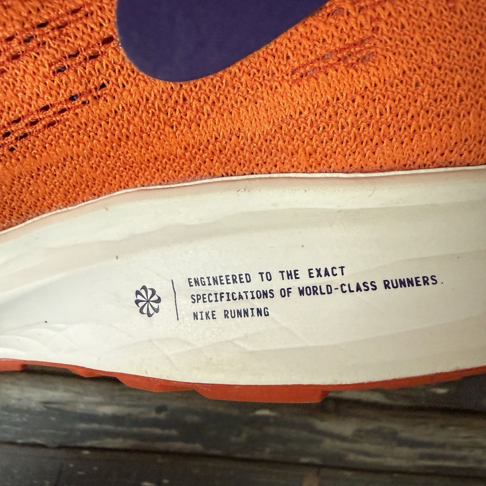 Nike Air Zoom Pegasus 36 Clemson CI2038-800 Orange Running Shoes Women Size 9
