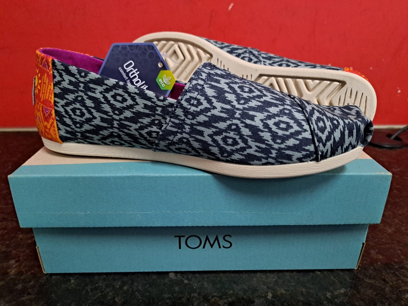 Toms alpargata Women Alpargata Ikat Diamonds Size 5