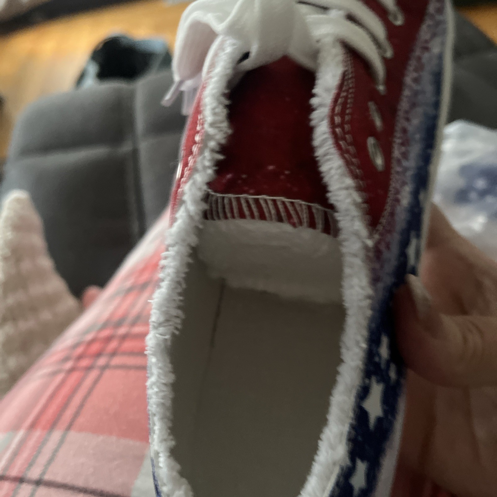 Women’s 4th of July Sneakers Size 42 American Flag Stars Stripes