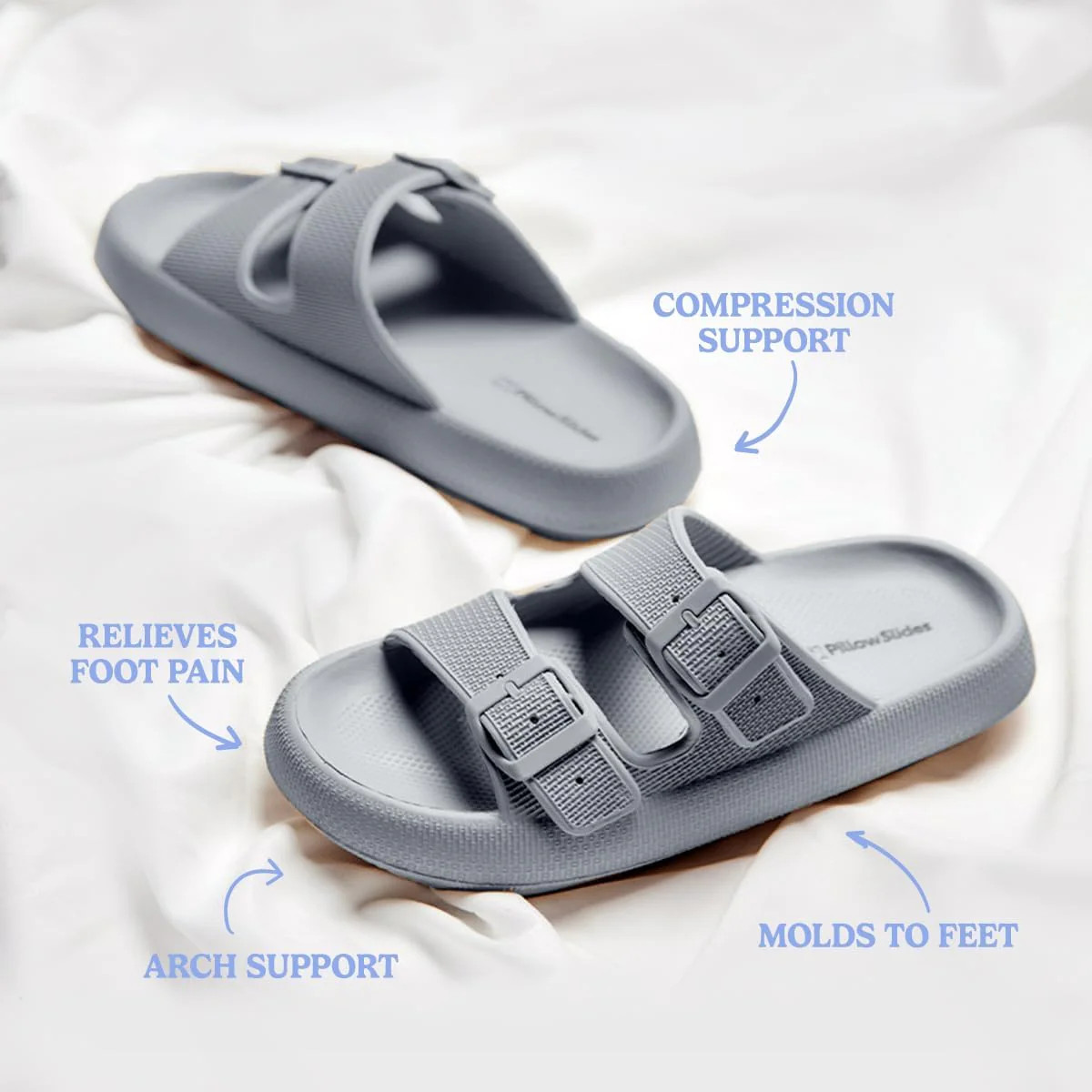 Pillow Slides Women’s and Men’s Pillow Sandals | Extremely Comfy | Ergonomicall