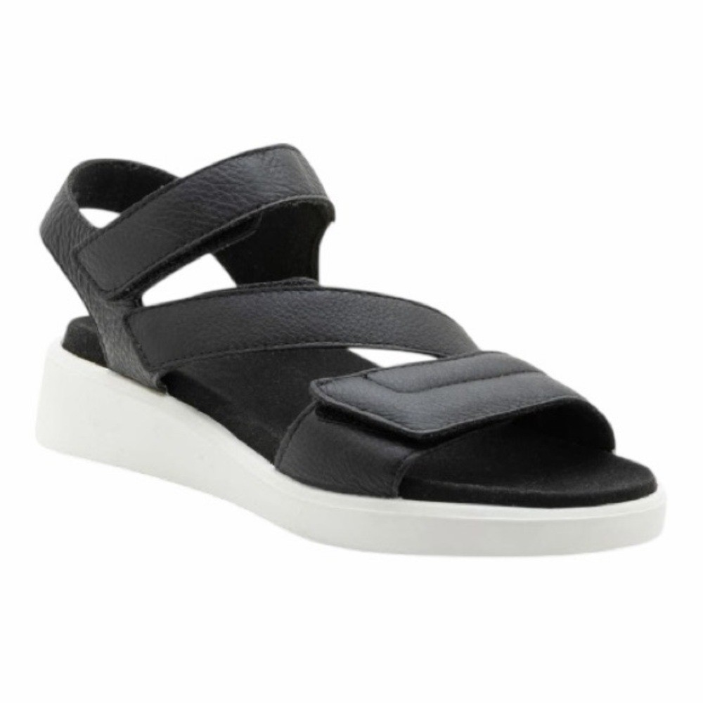 Ara Marina Black Leather Ankle Strap Sandals HighSoft Women’s EU 39 US 8.5