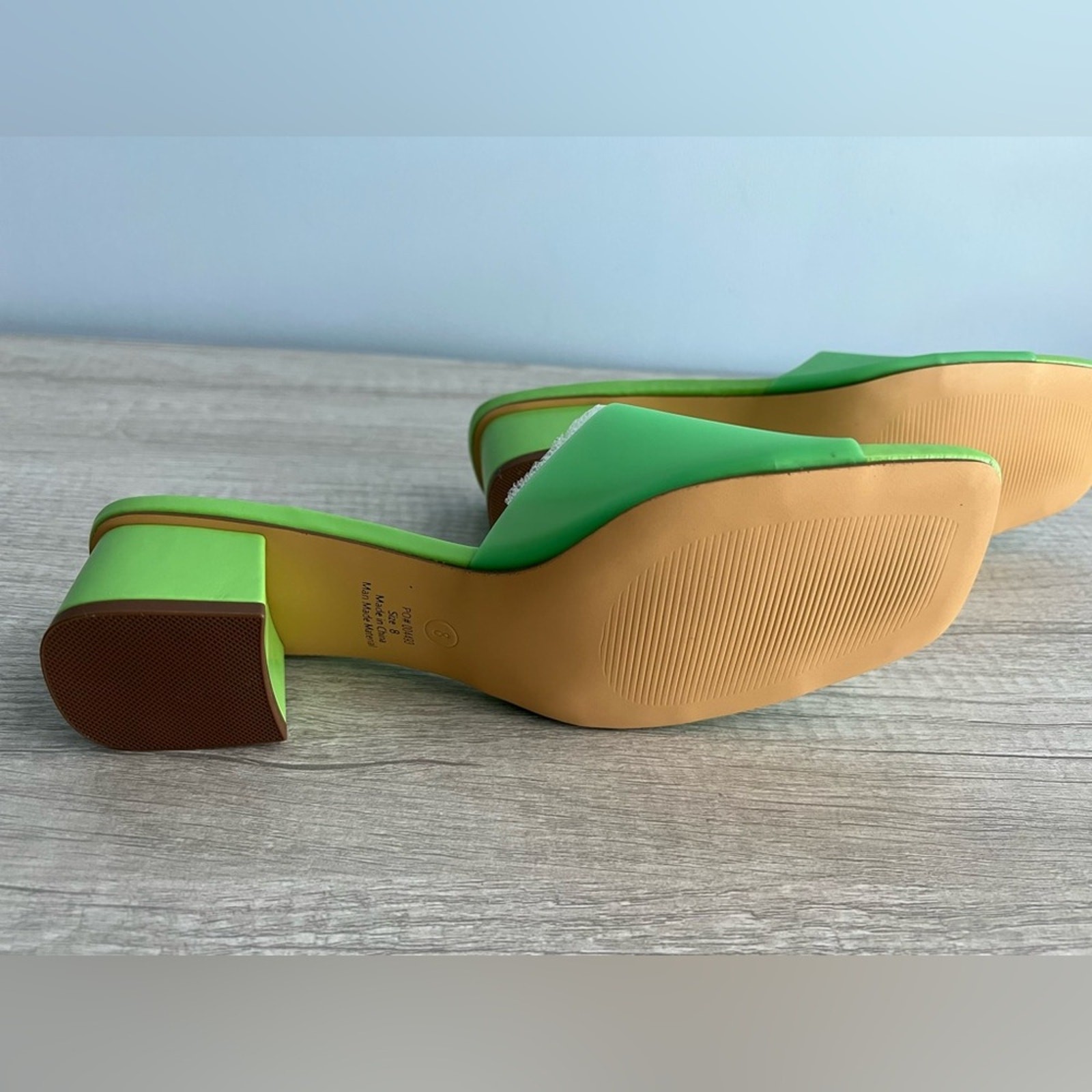 Journee Collection Jaydin Tru Comfort Foam Slip On Block Heel Sandals Size 8