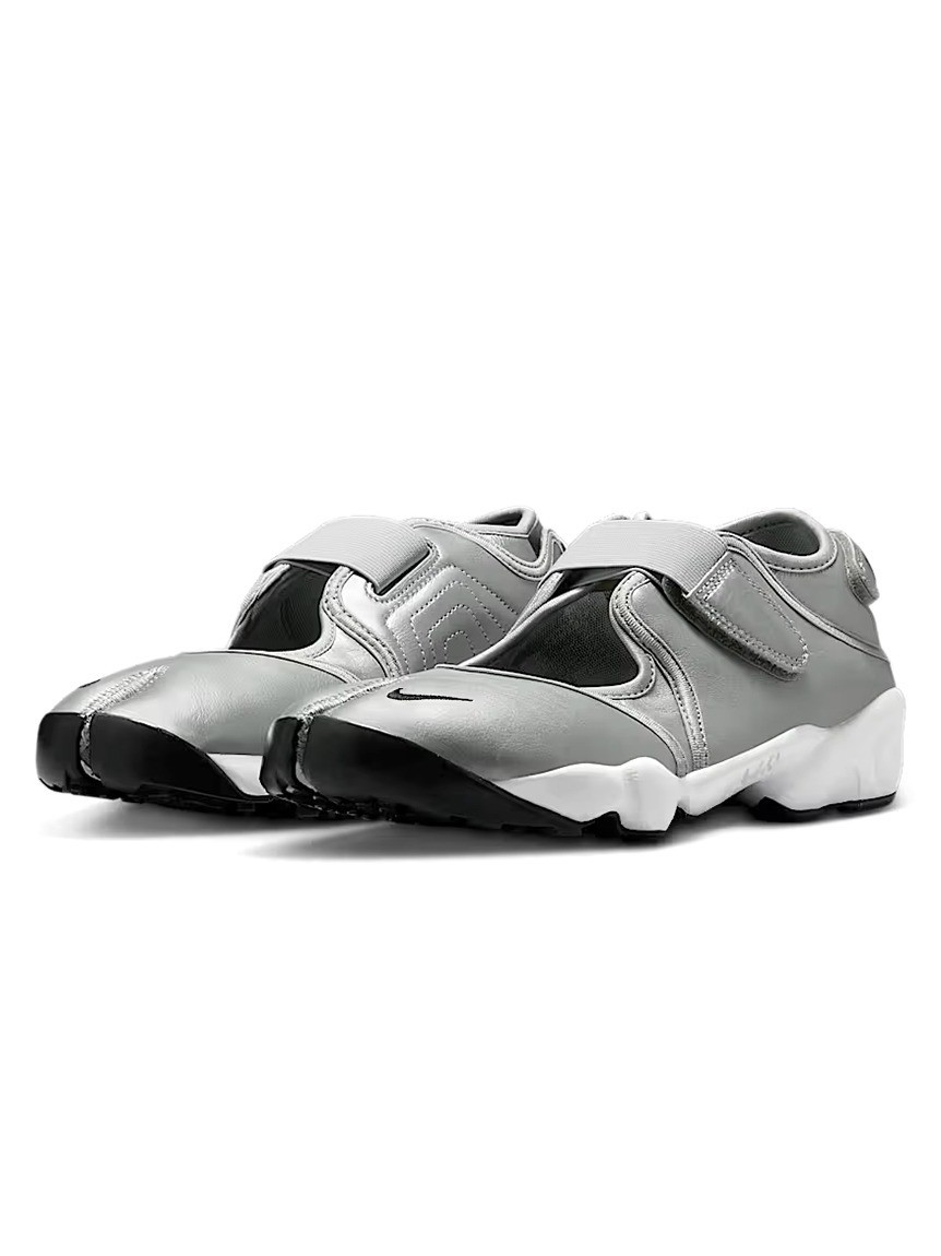 Nike WMNS Air Rift Leather Metallic Silver HM5737-003 Women’s Size NEW tko12