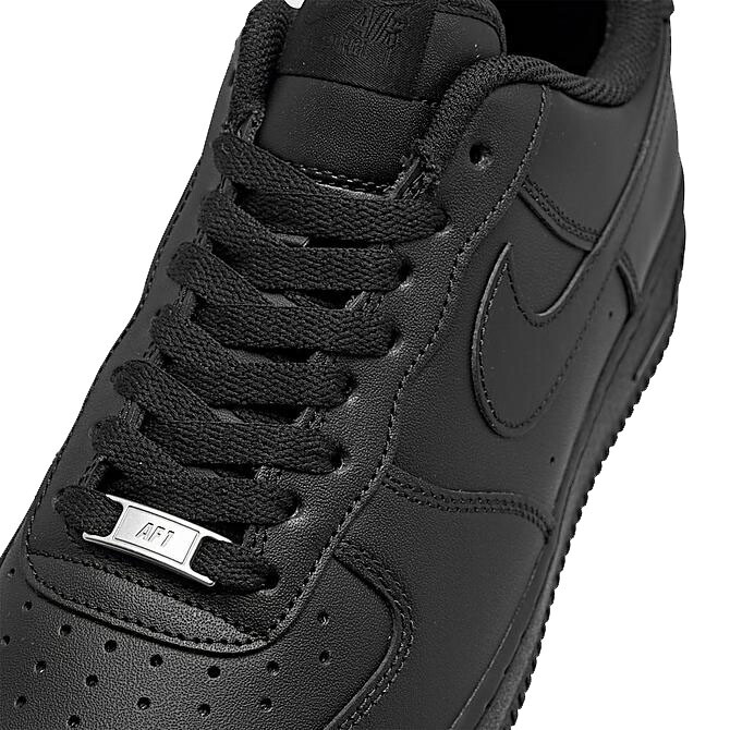 Nike Air Force 1 ’07 Low Triple Men’s Black CW2288-001, Brand New Uni-Sex Shoes