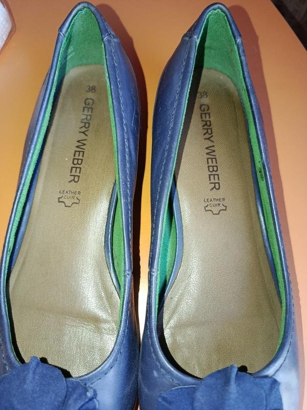 women gerry weber heels navy leather 37.5