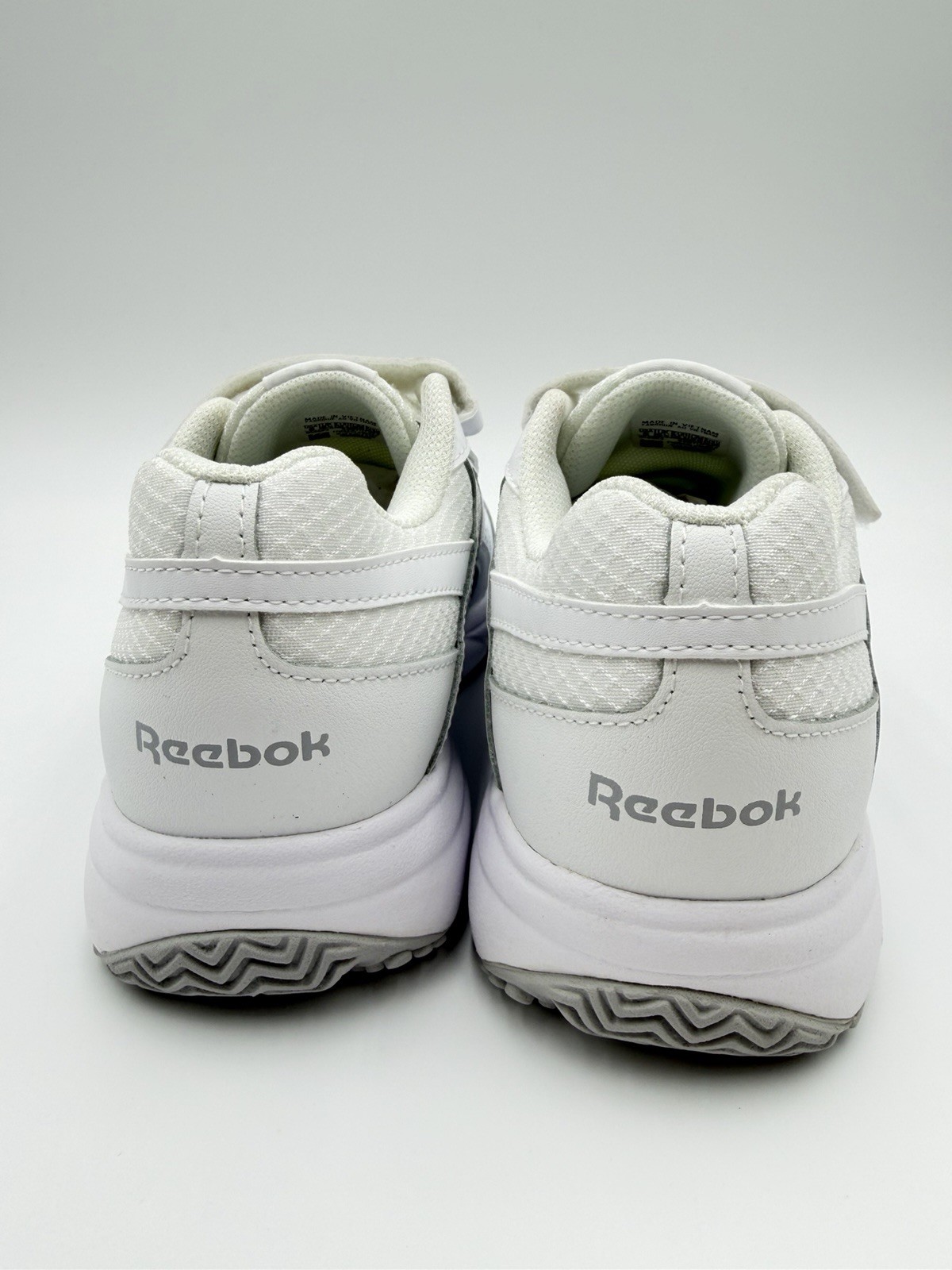 Reebok Women’s Work N D Cushion 4.0 KC Size 8 Wide White Cold Grey |FU7364|