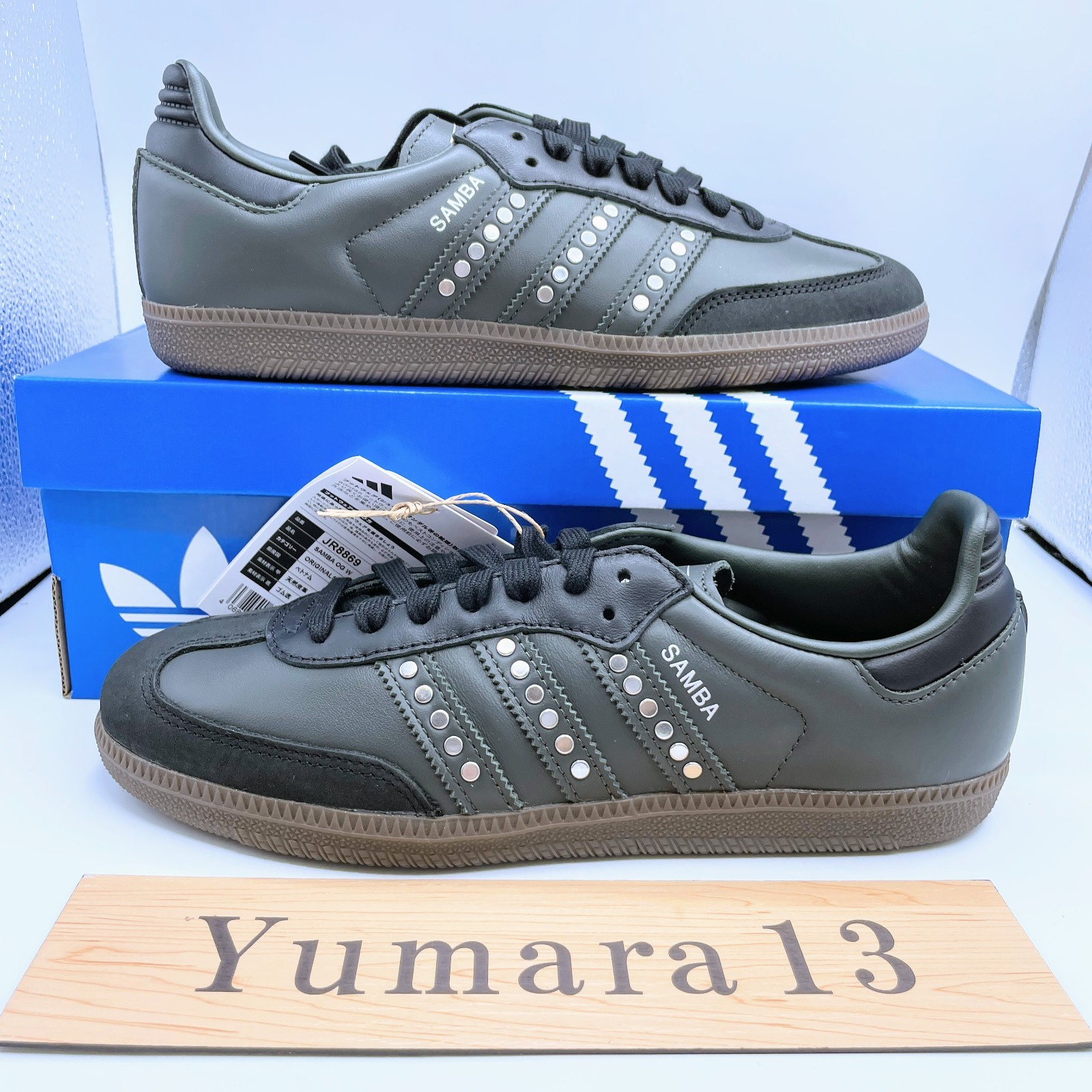 adidas WMNS Samba OG Core Black Legend Earth JR8869 Women’s Size