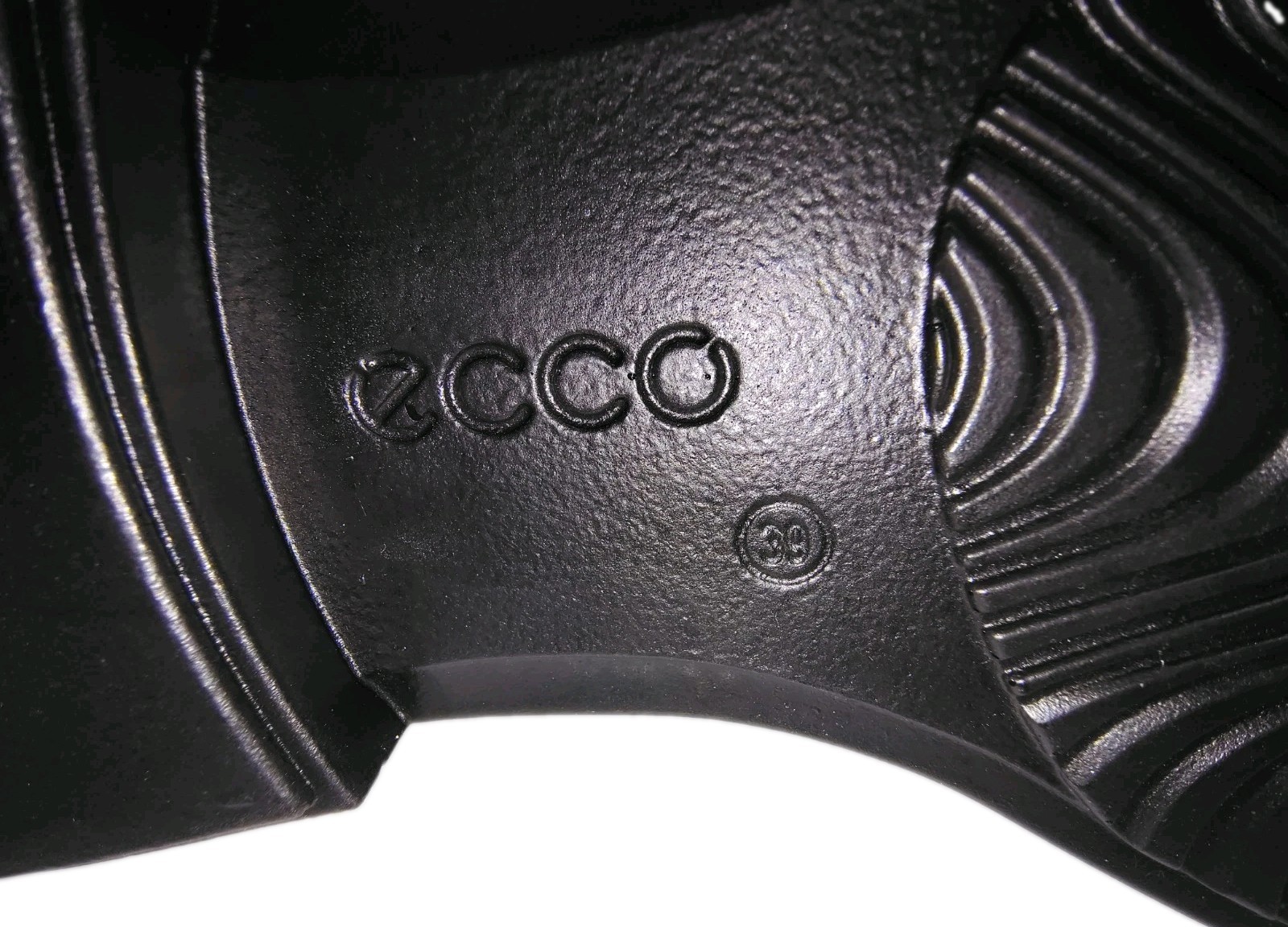 ECCO Touch 15 Lace Up Leather Ankle Booties Oxford Boots US Women 8-8.5 EU39 NEW
