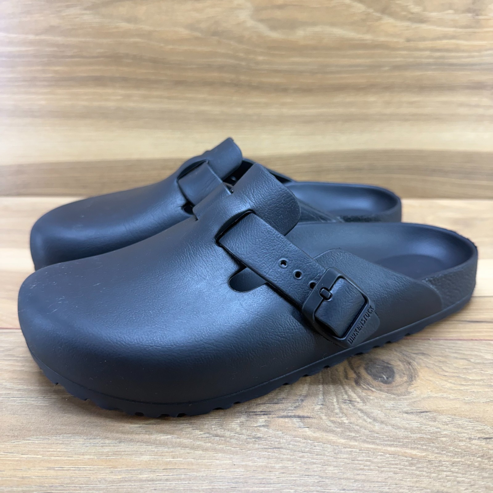 Birkenstock Boston Clog Eva Black 7 EU 38 Minimalist Old Money Casual Travel