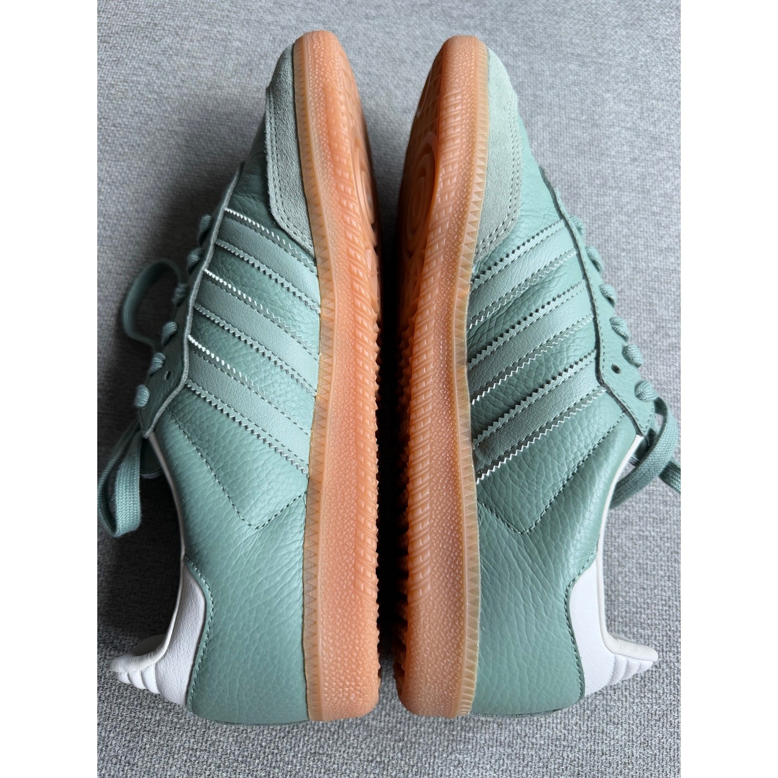 adidas Originals Samba OG Silver Green Chalk White Women’s 9 NWOB