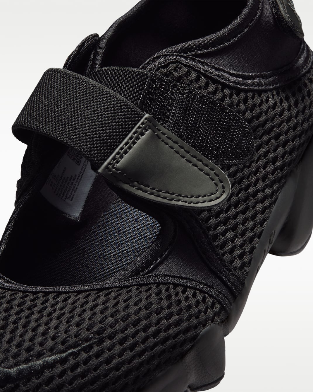 NIKE Women’s Air Rift Mesh IW8074-001 Black White Black